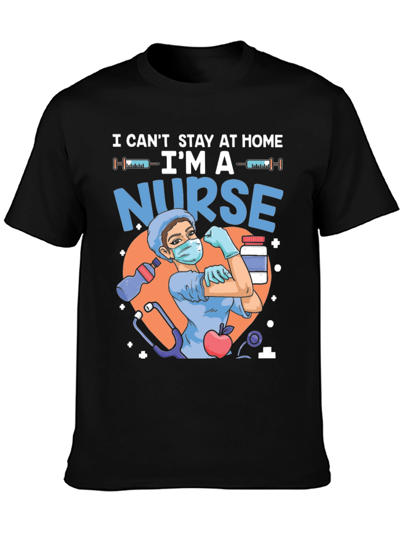 Nurse Graphic T-Shirt - Hero Apparel