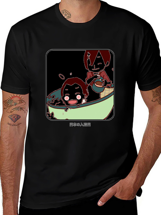 Anime Bath Time T-Shirt