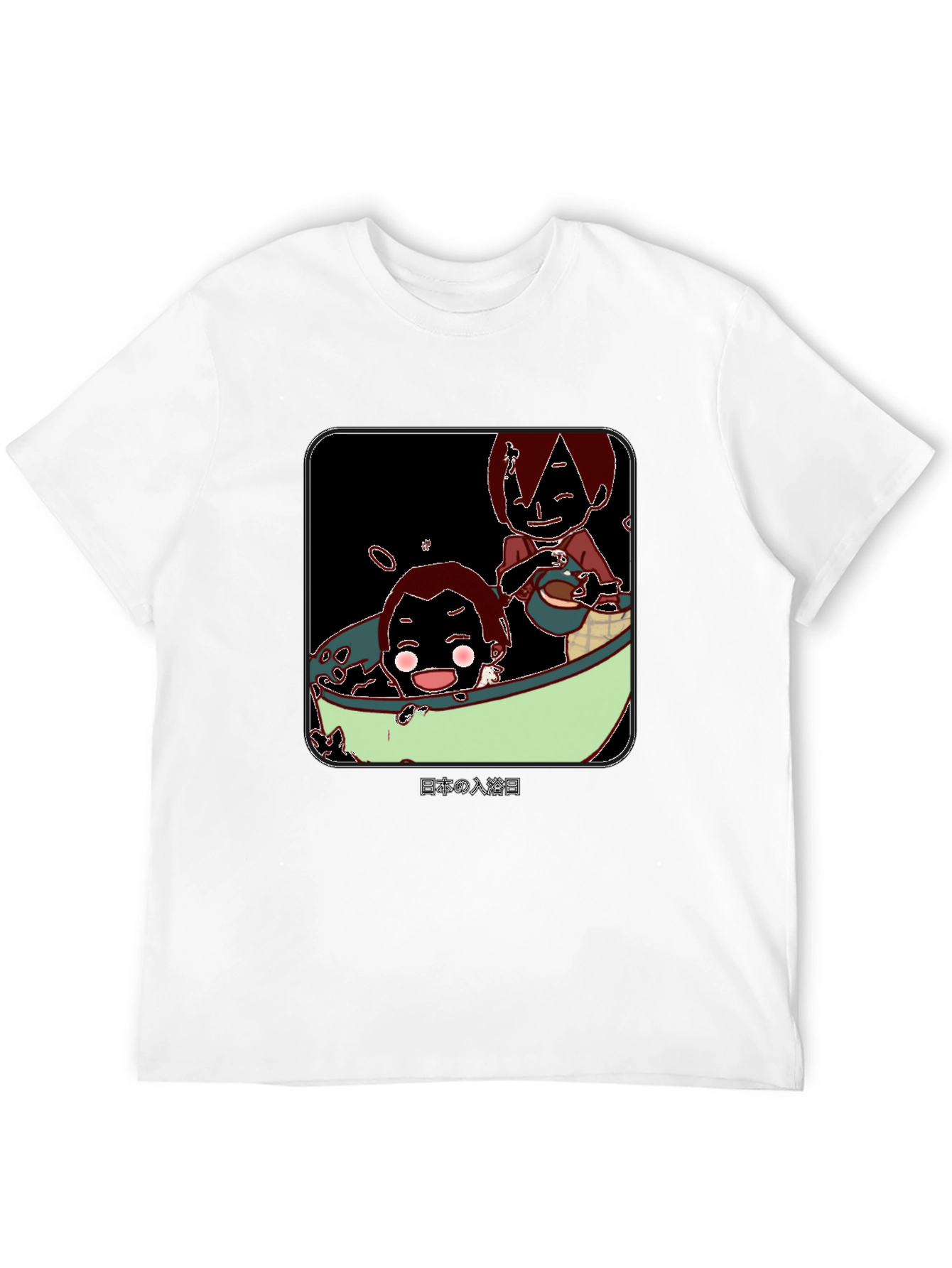 Anime Bath Time T-Shirt