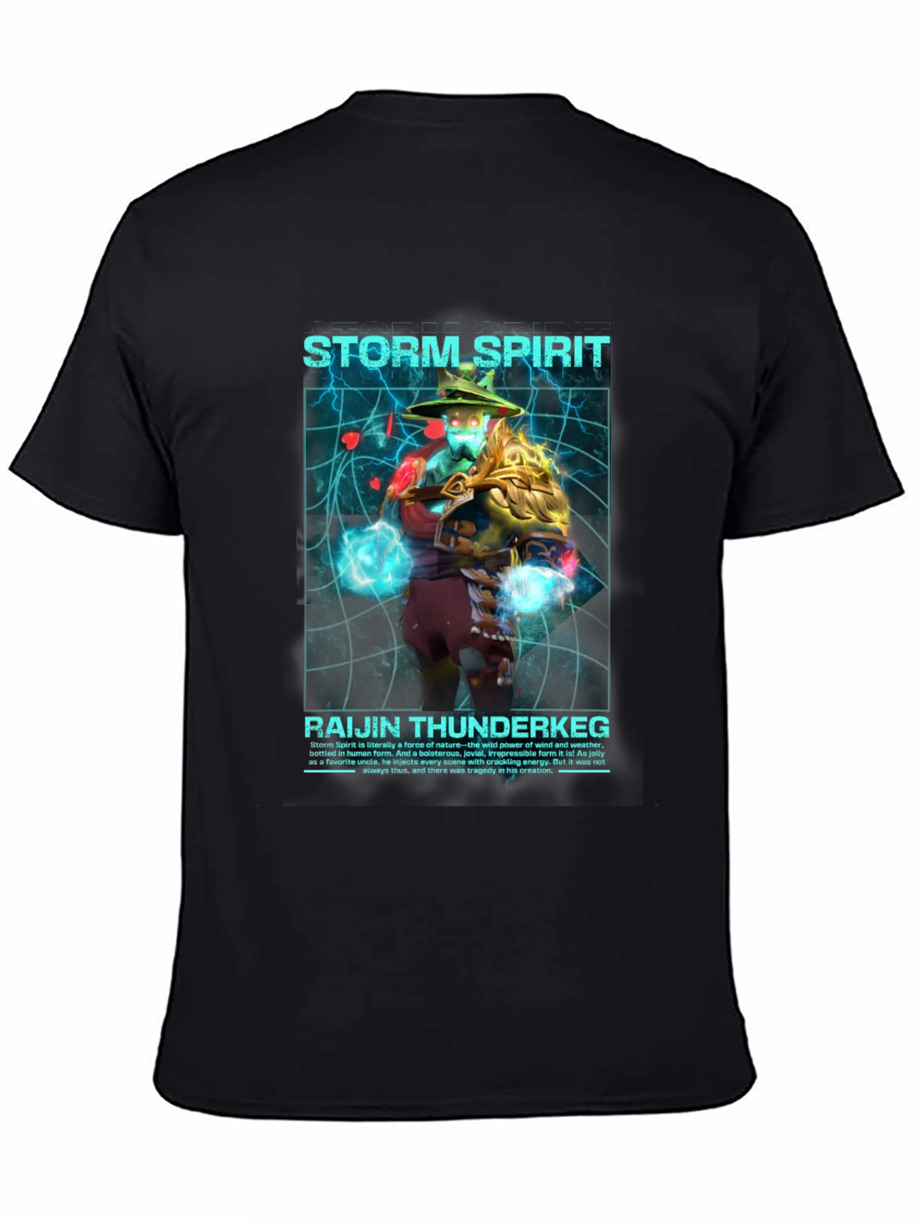 Storm Spirit Raijin Thunderkeg Graphic T-Shirt