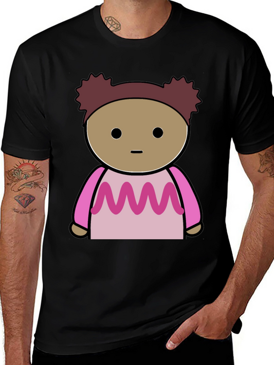 Cartoon Character Graphic Tee - Fun & Stylish