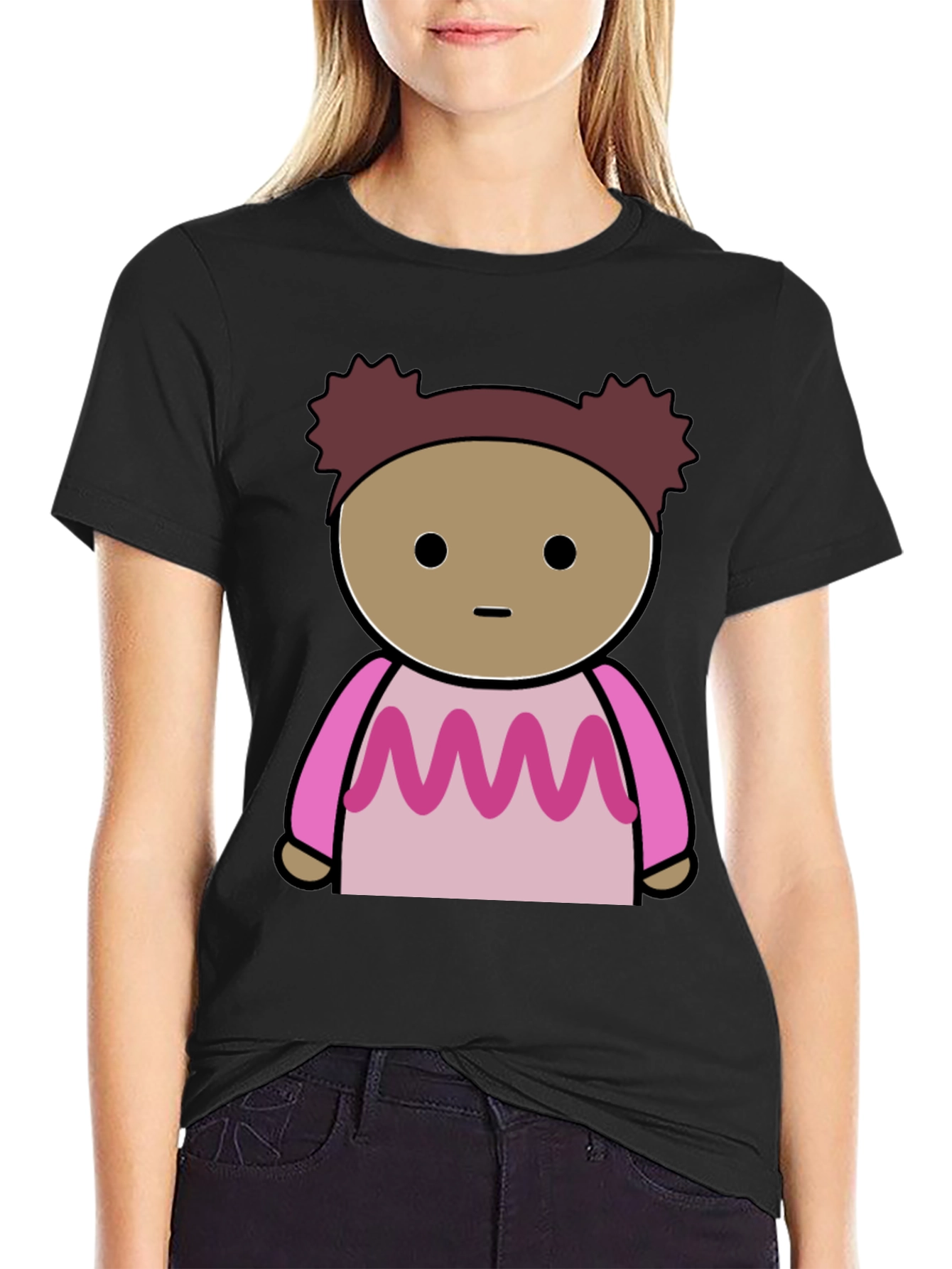 Cartoon Character Graphic Tee - Fun & Stylish
