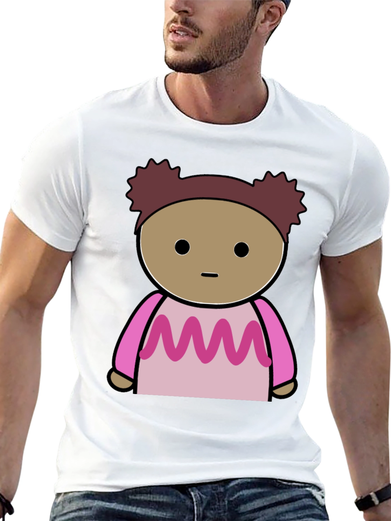 Cartoon Character Graphic Tee - Fun & Stylish