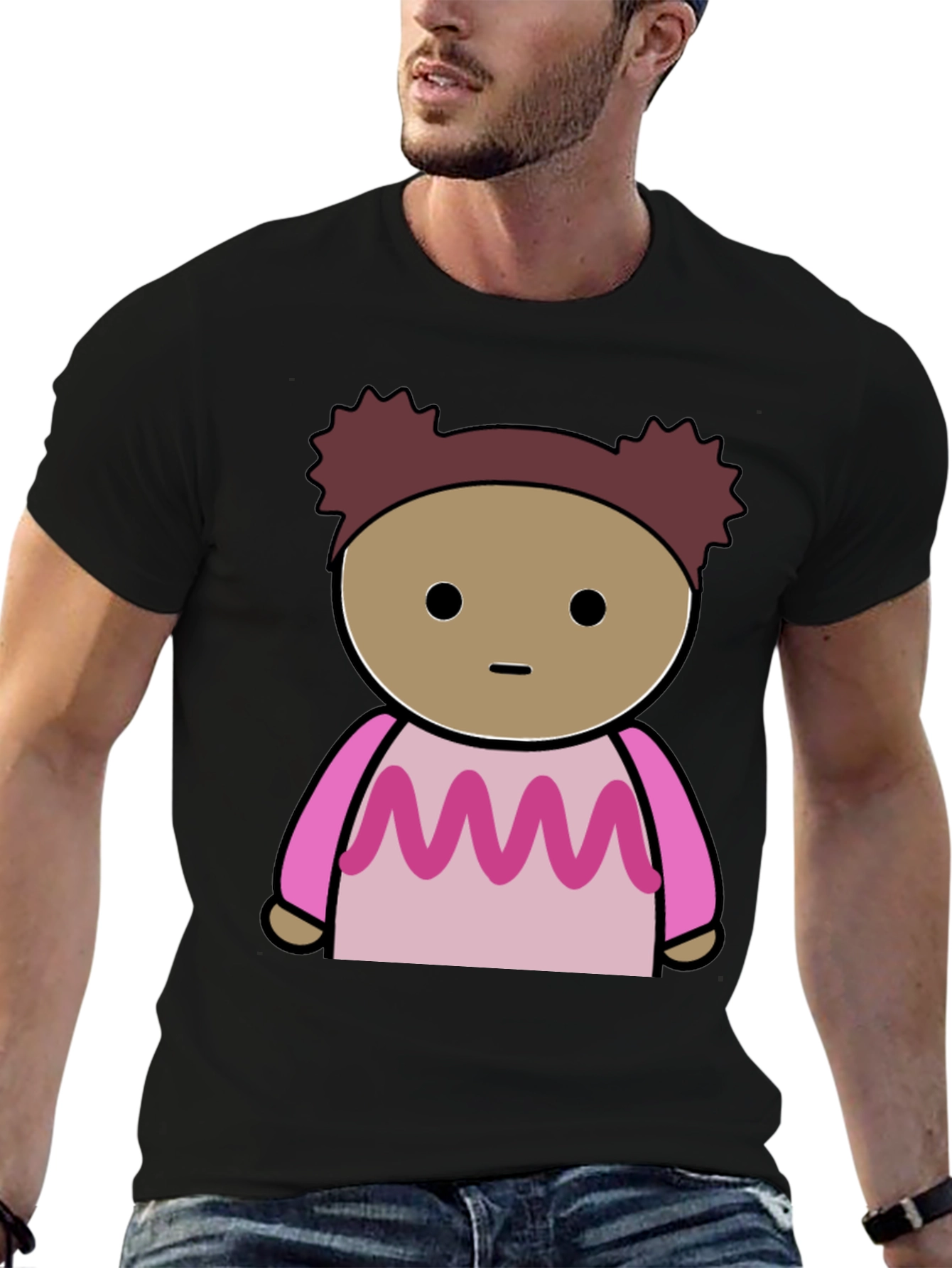 Cartoon Character Graphic Tee - Fun & Stylish