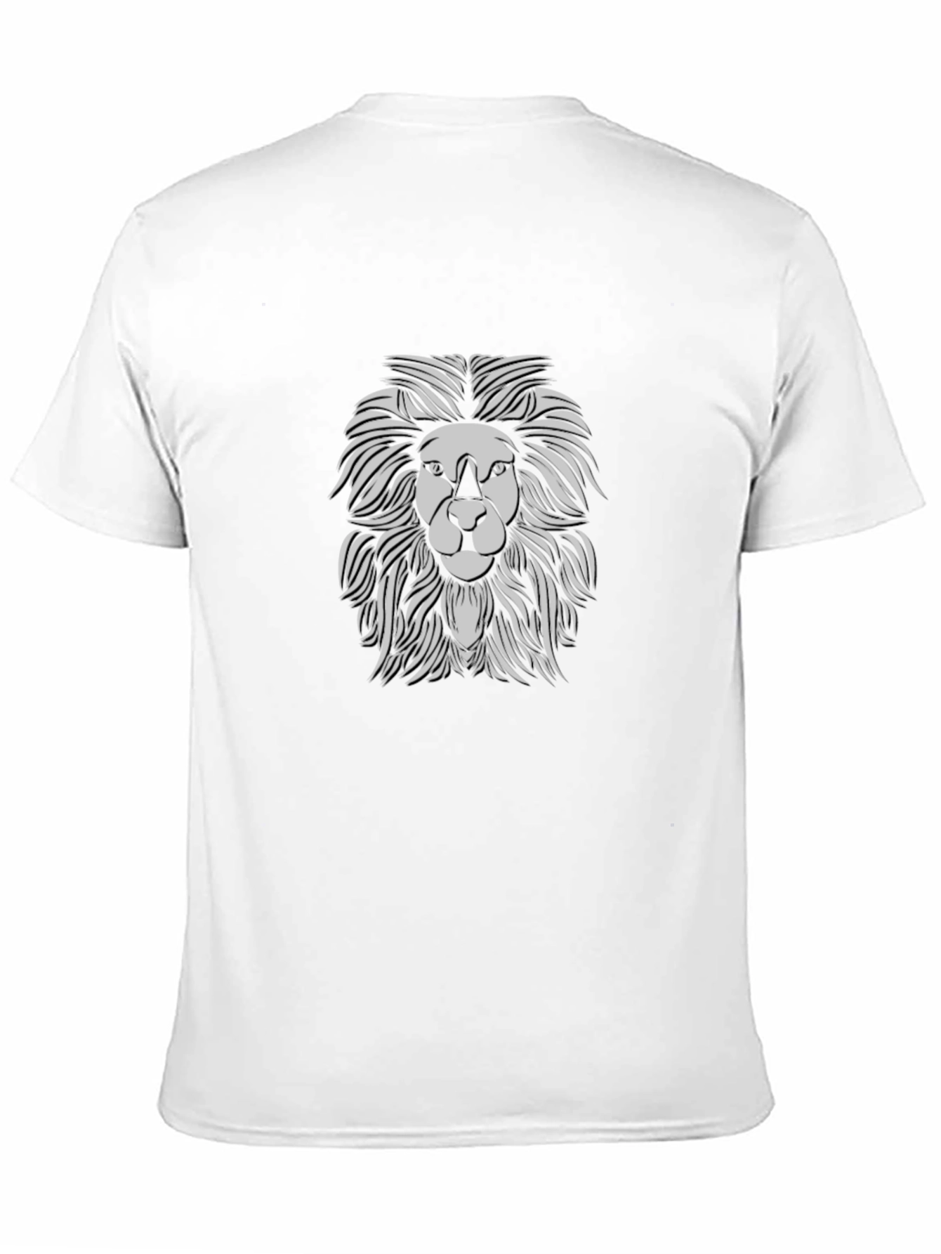 Lion Graphic Tee - Mens Black T-Shirt