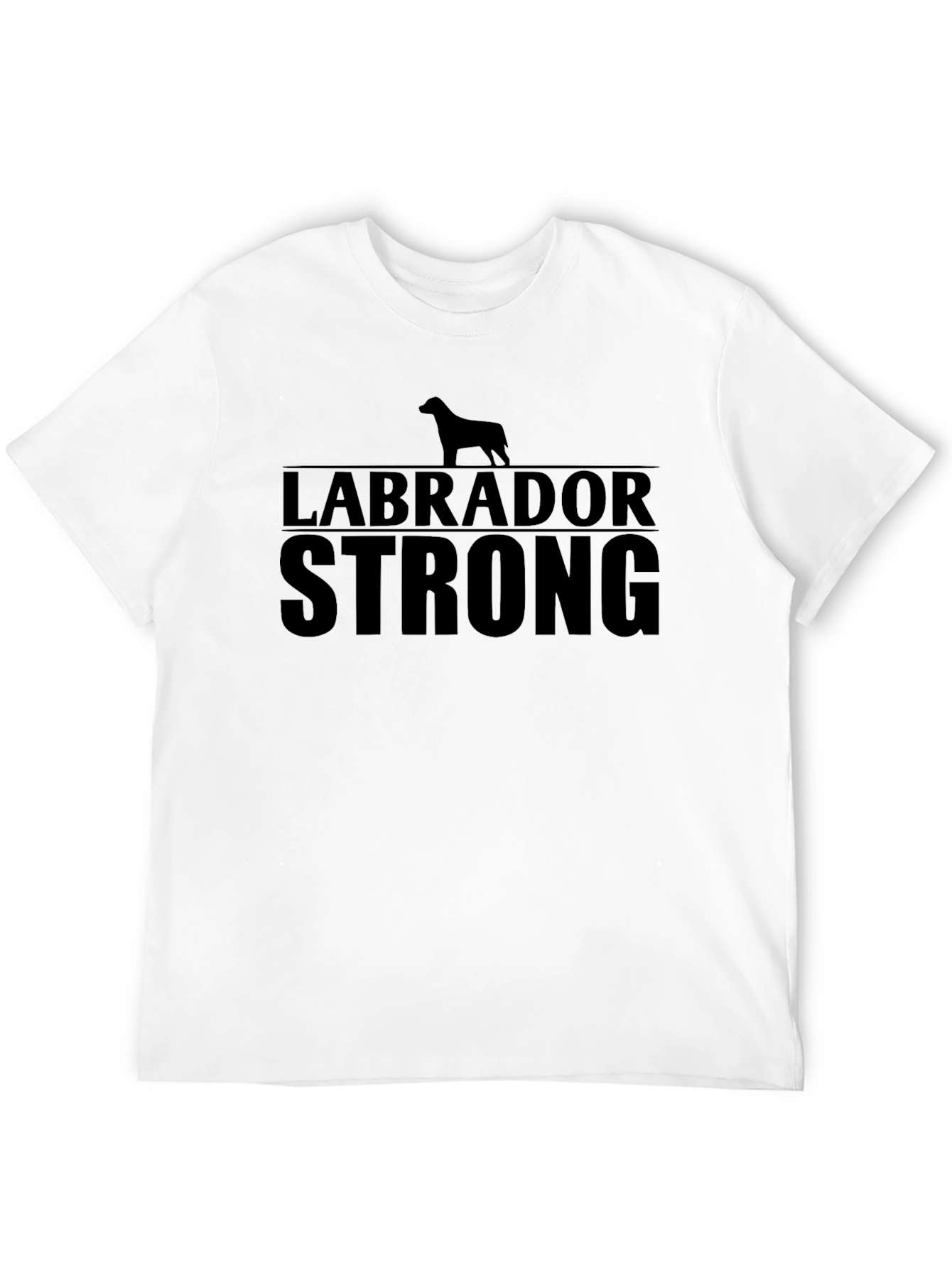 Labrador Strong Black Graphic Tee
