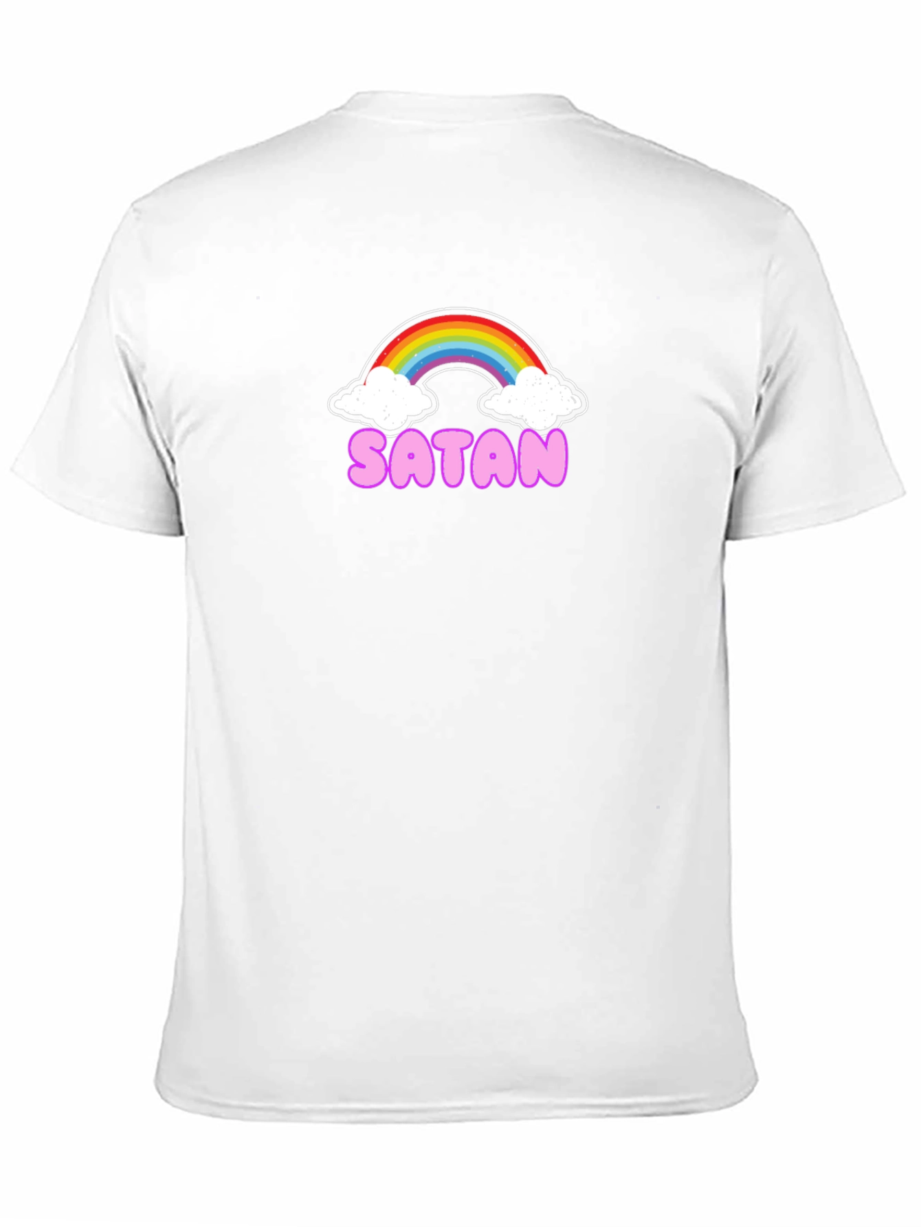 Rainbow Satan Graphic Tee - Black