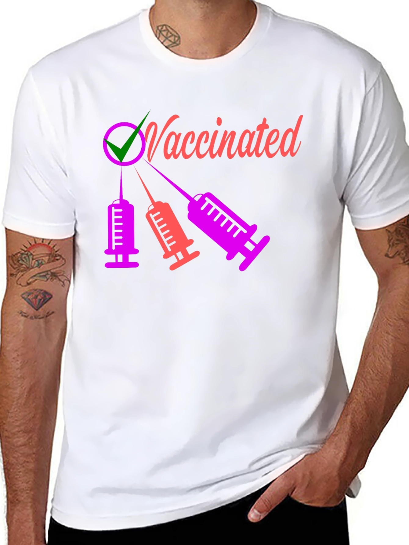 Vaccinated Graphic Tee
