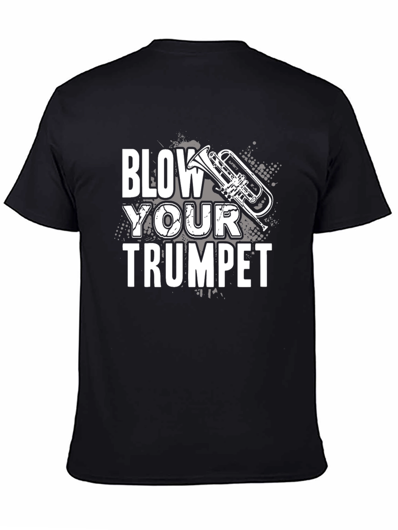 Blow Your Trumpet T-Shirt - Black