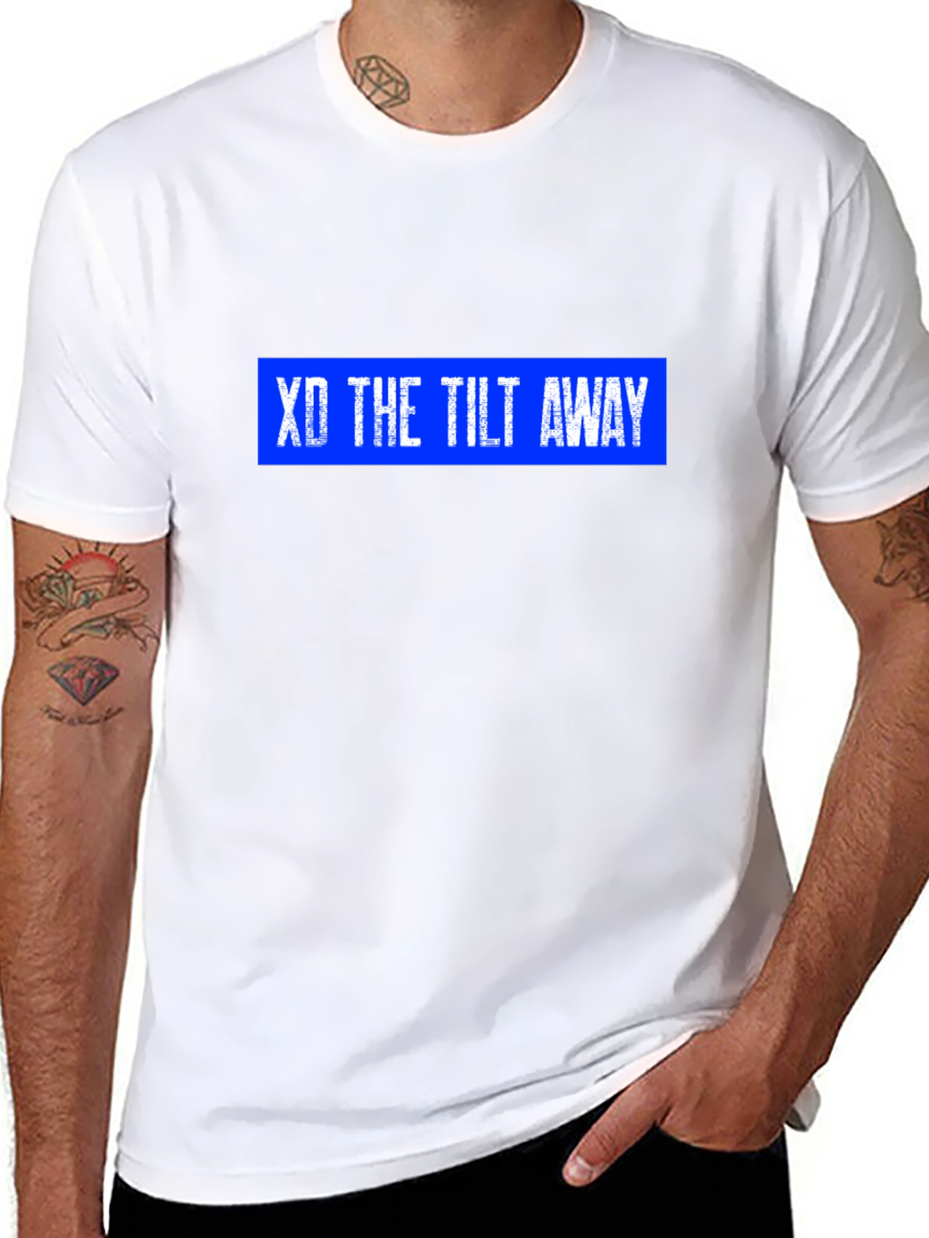 XD The Tilt Away Graphic Tee - Black