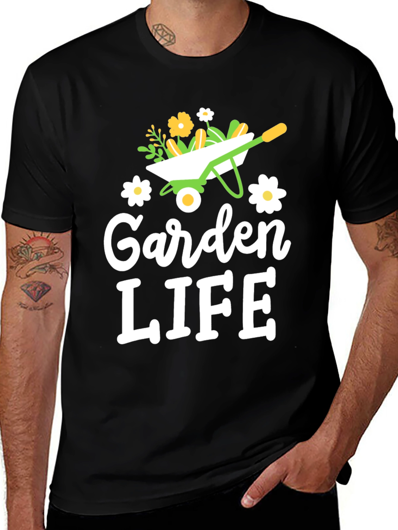 Garden Life Graphic Tee - Gardening Lovers T-Shirt