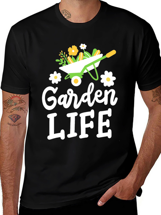 Garden Life Graphic Tee - Gardening Lovers T-Shirt