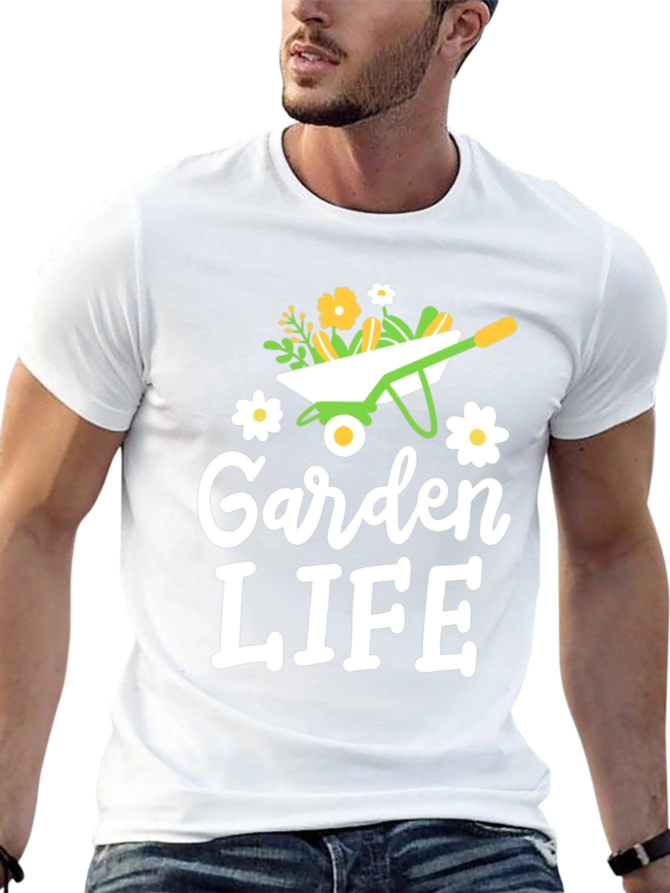 Garden Life Graphic Tee - Gardening Lovers T-Shirt