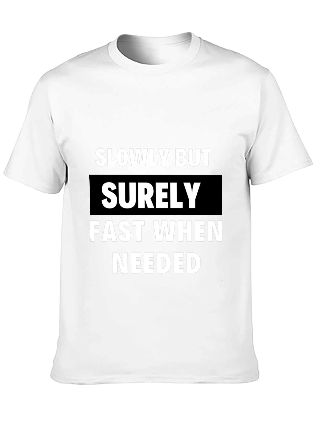 Slowly But Surely Mens Graphic T-Shirt