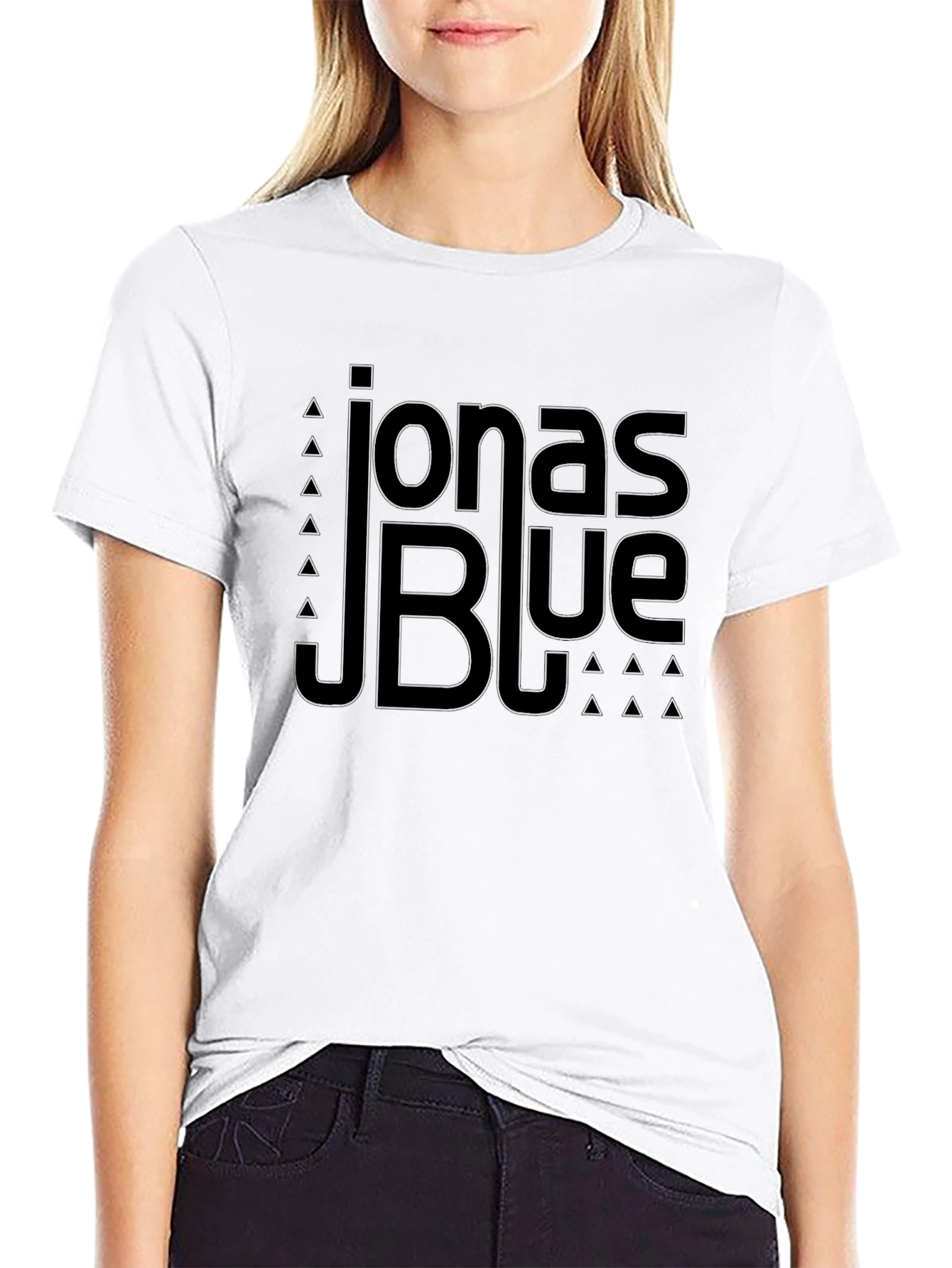 Jonas Blue Graphic T-Shirt Black
