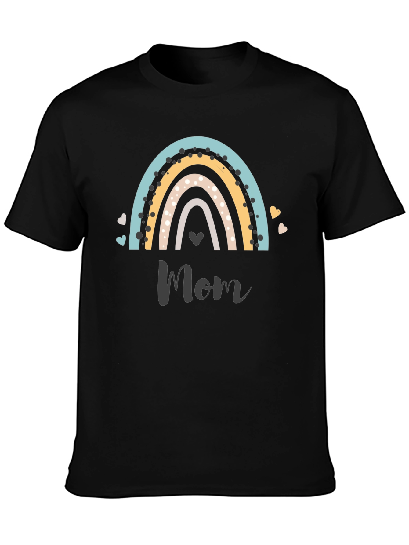 Mom Rainbow Graphic Tee - Cute & Stylish