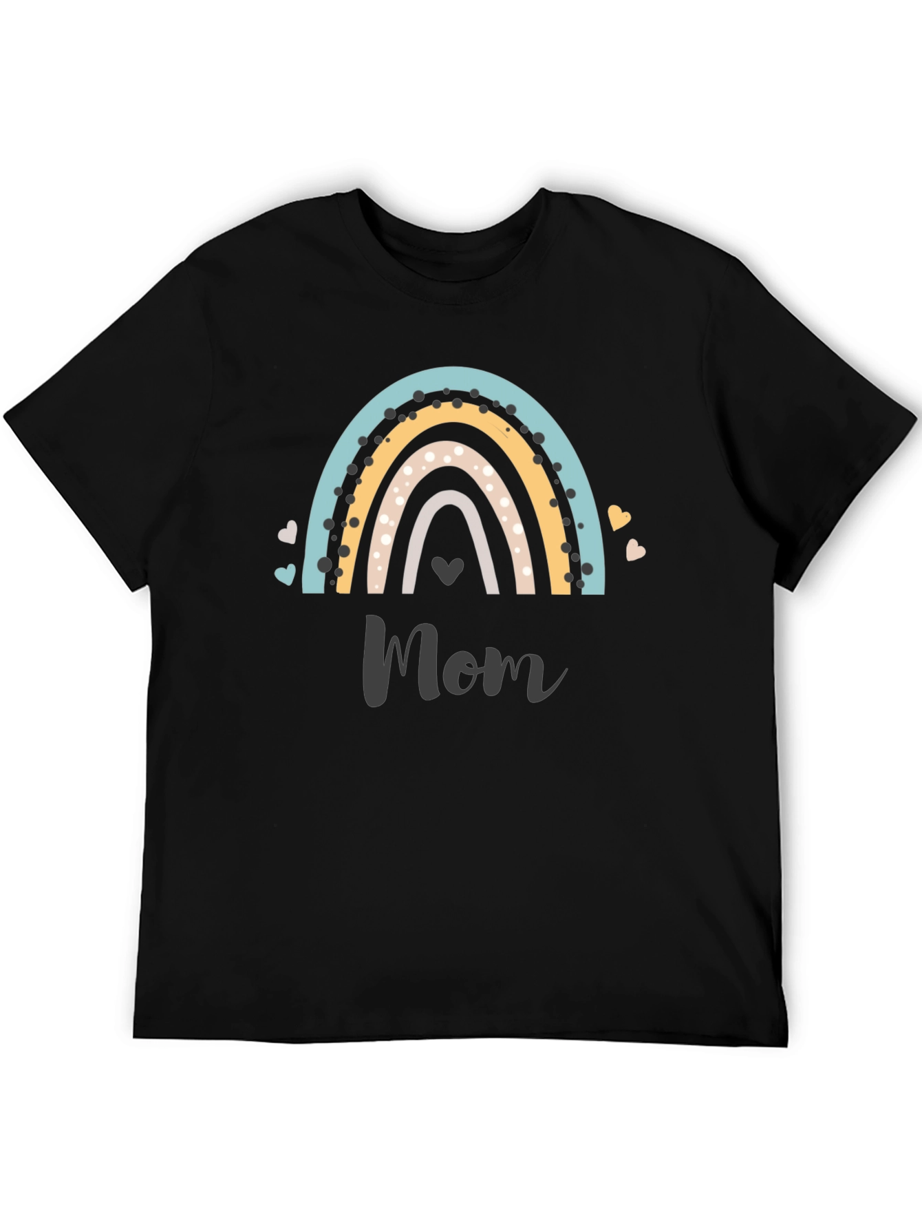 Mom Rainbow Graphic Tee - Cute & Stylish