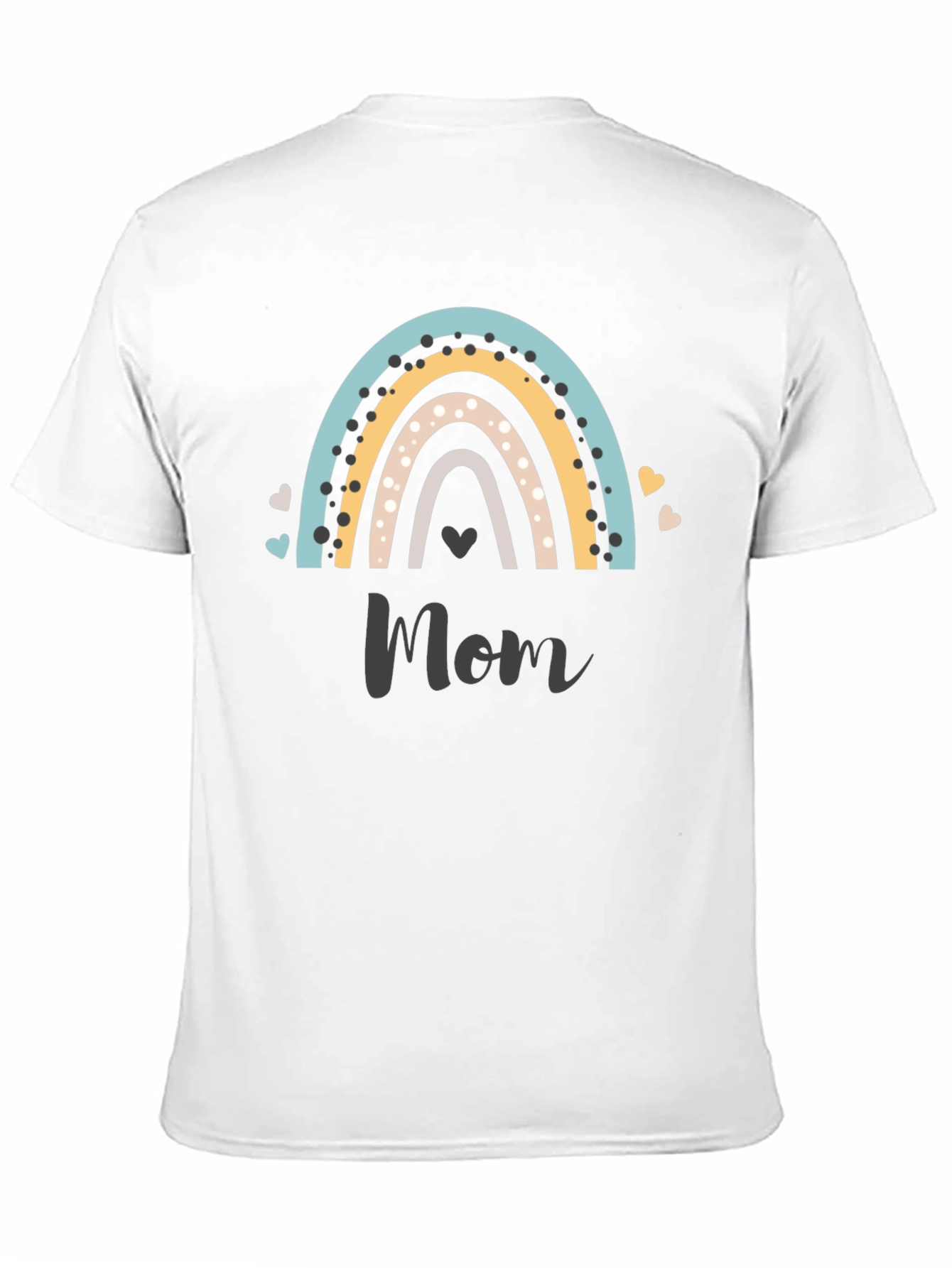 Mom Rainbow Graphic Tee - Cute & Stylish