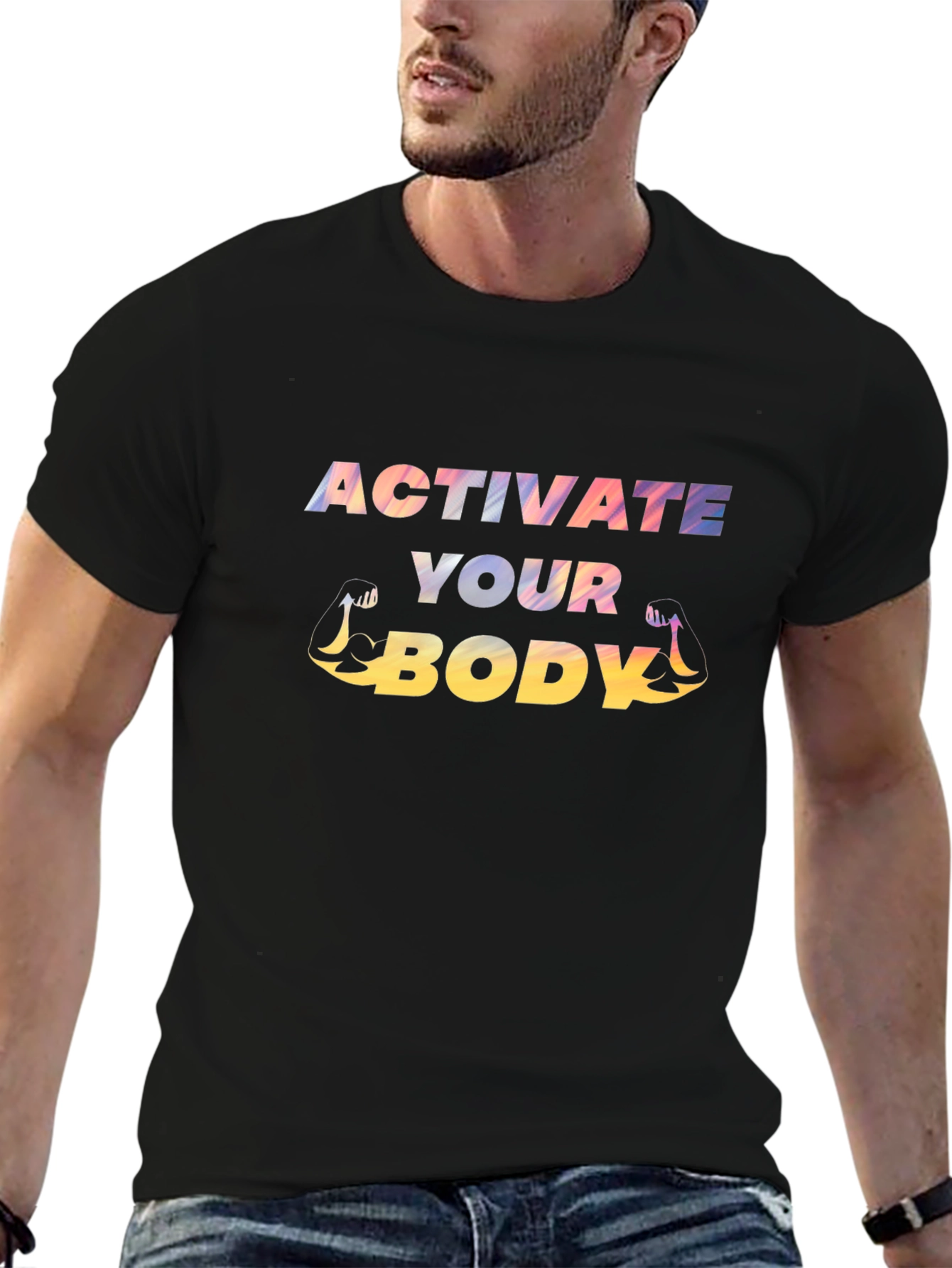 Activate Your Body Graphic Tee - Workout Motivation