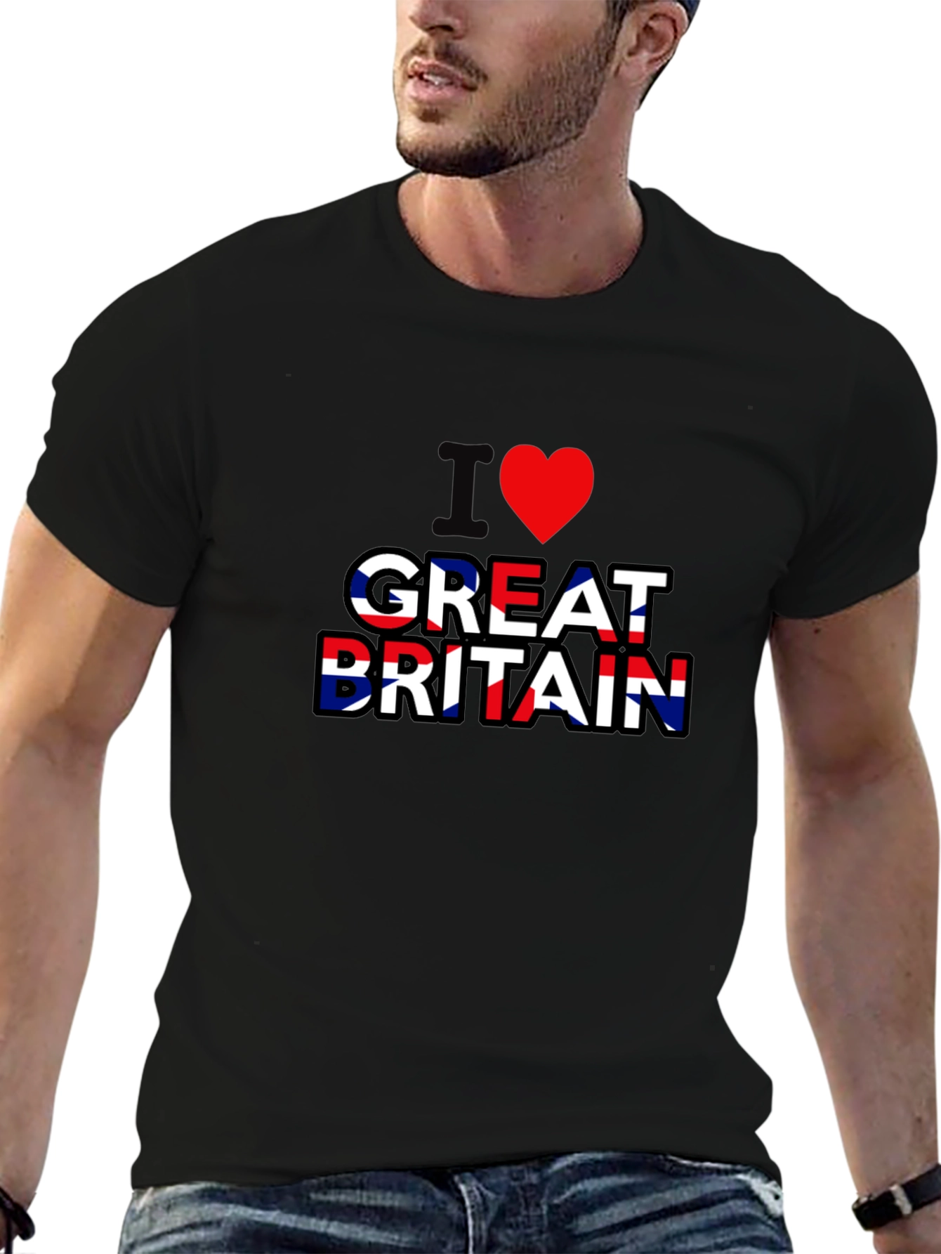 I Love Great Britain Union Jack T-Shirt