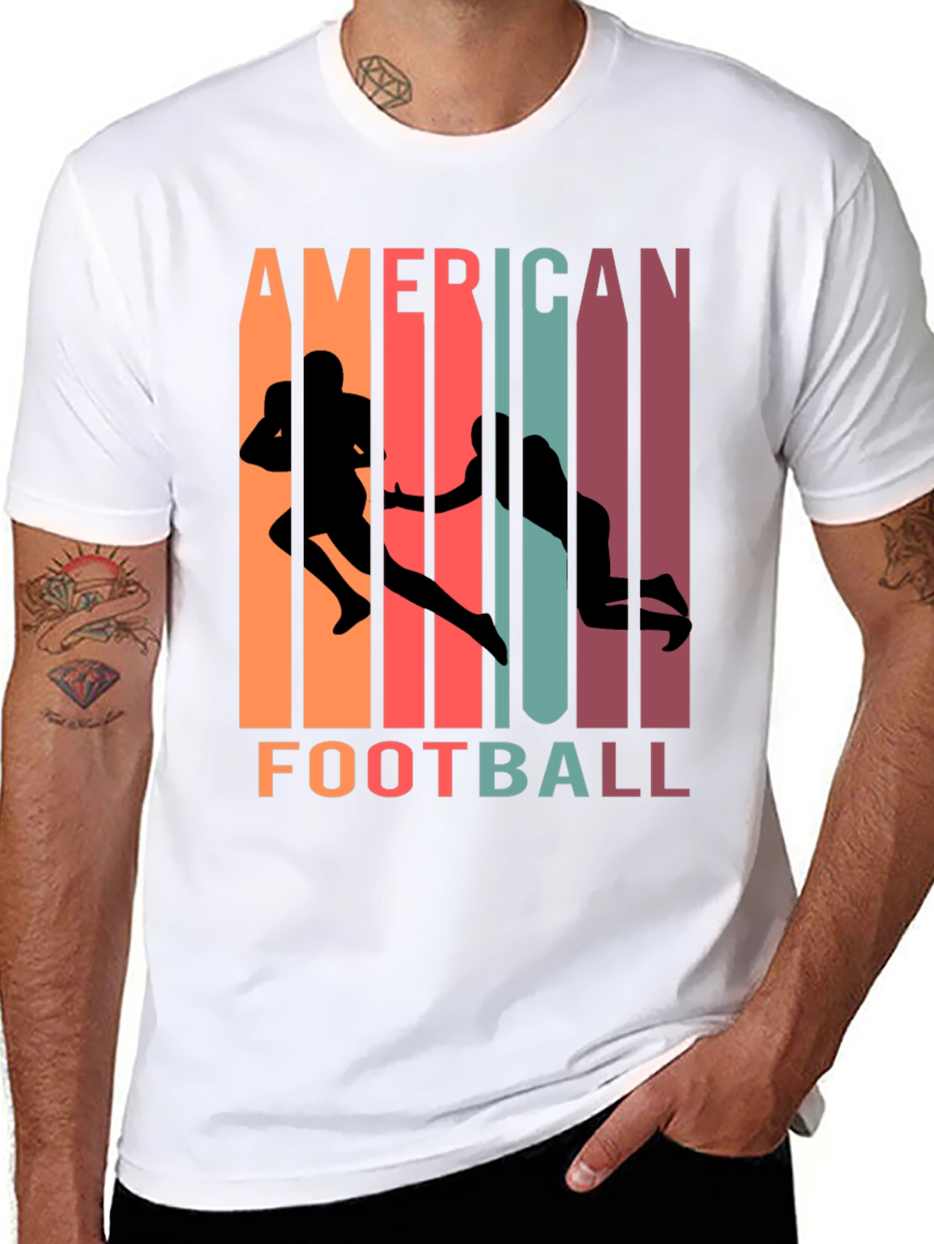 American Football Retro T-Shirt