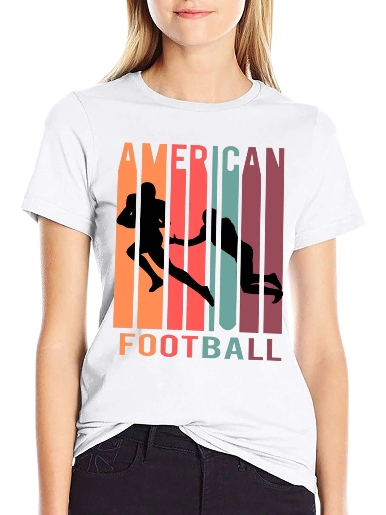 American Football Retro T-Shirt