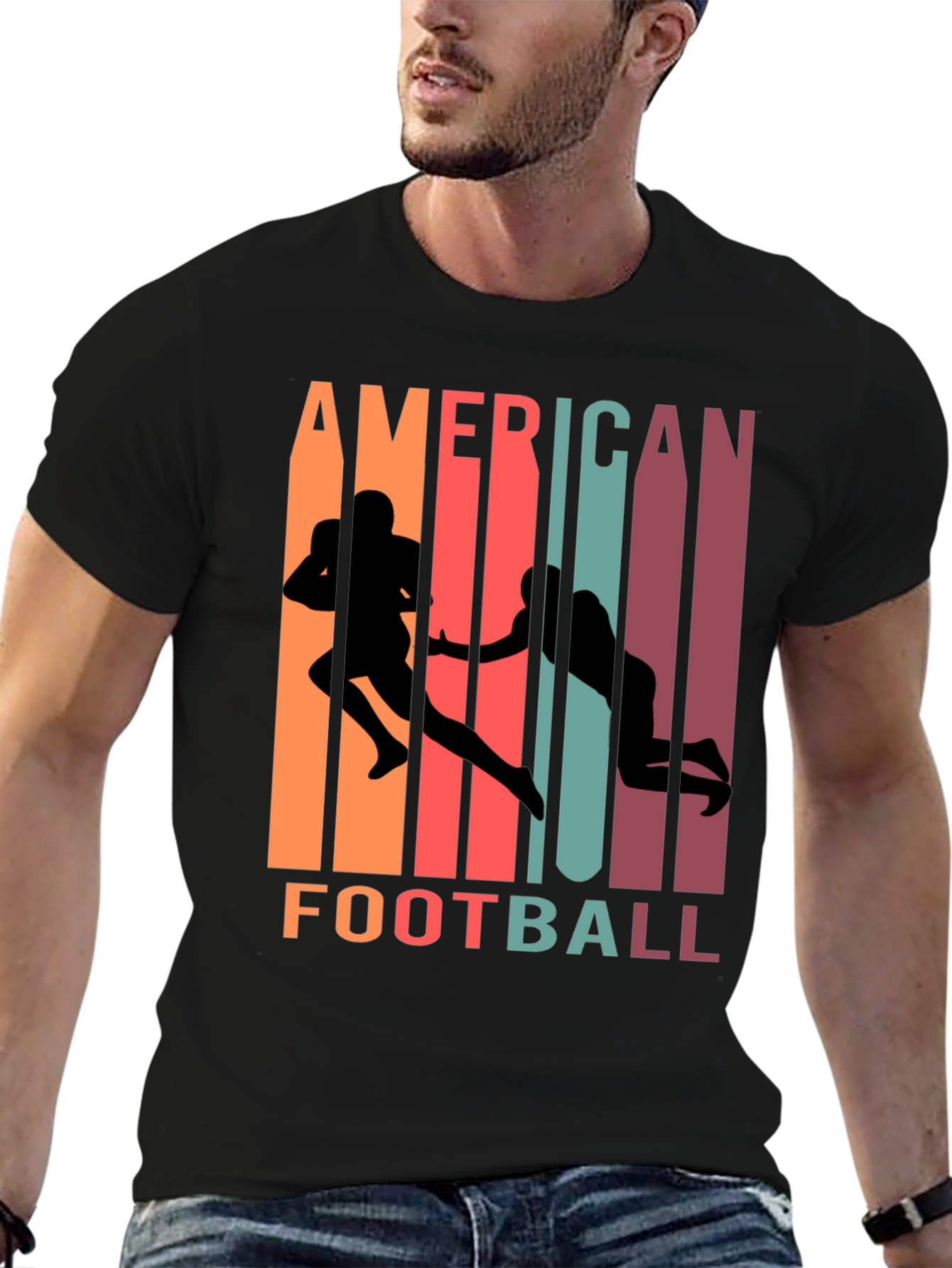 American Football Retro T-Shirt