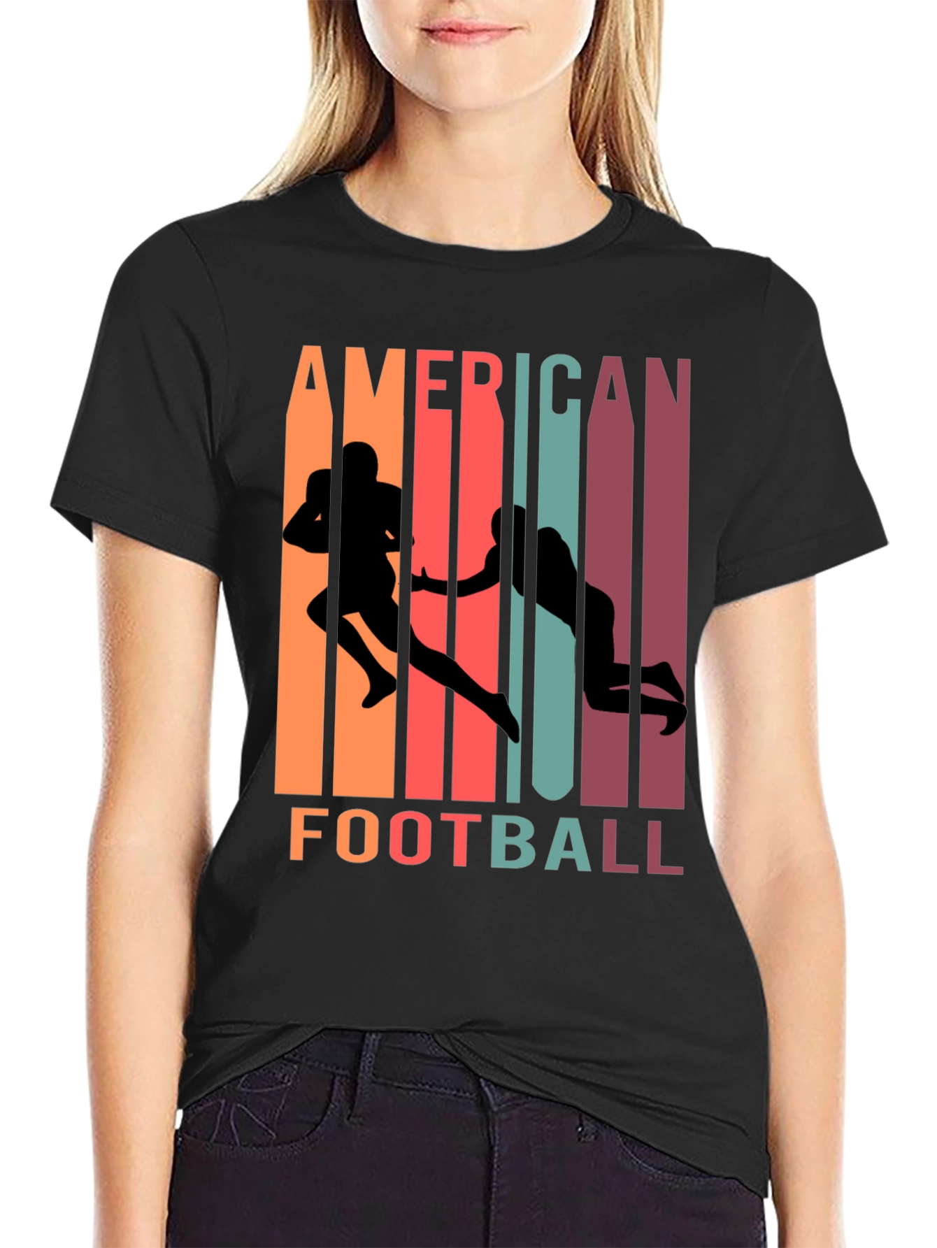 American Football Retro T-Shirt