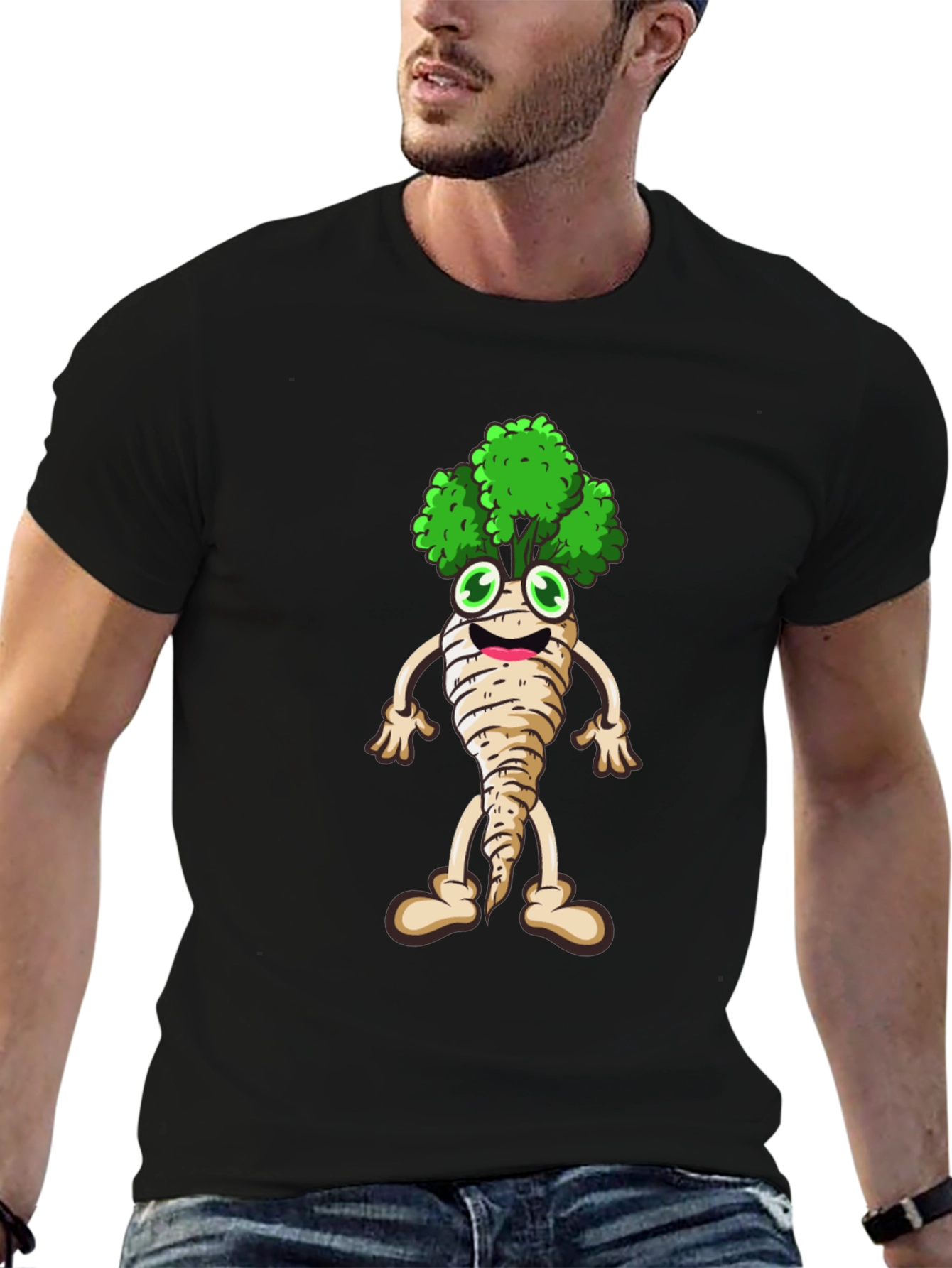 Funny Parsnip Cartoon T-Shirt