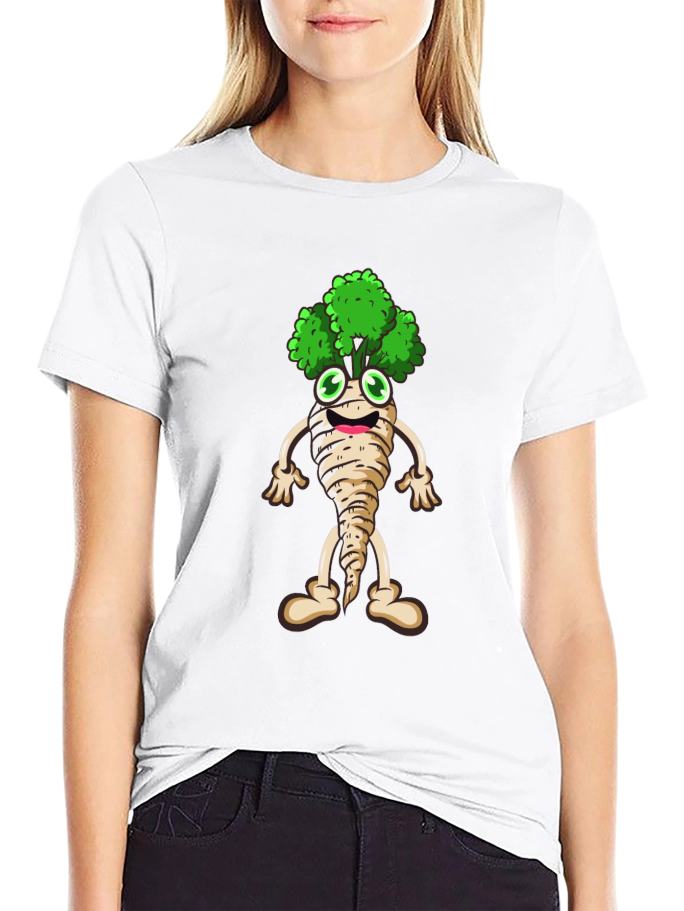 Funny Parsnip Cartoon T-Shirt
