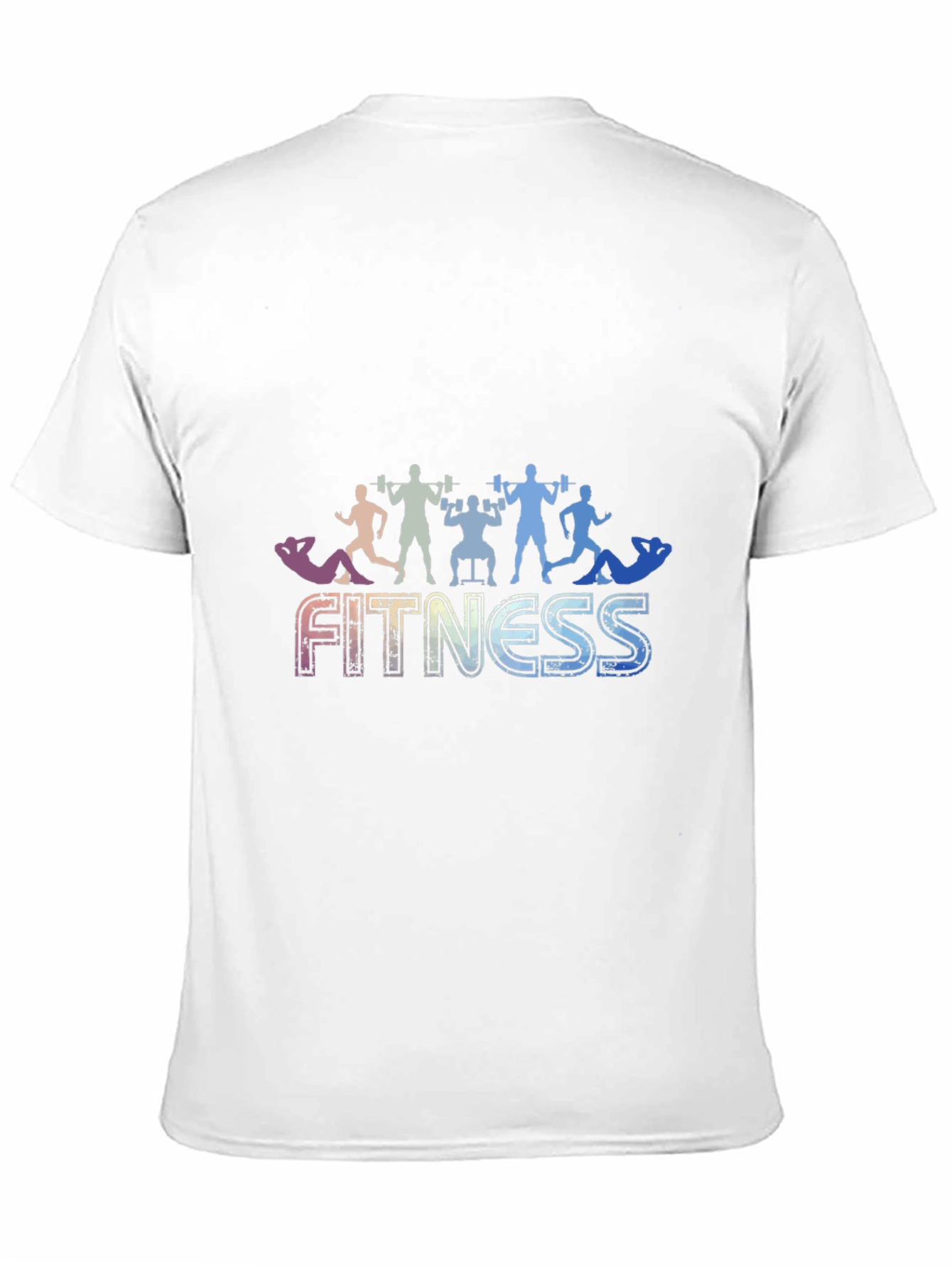 Fitness Graphic Black T-Shirt