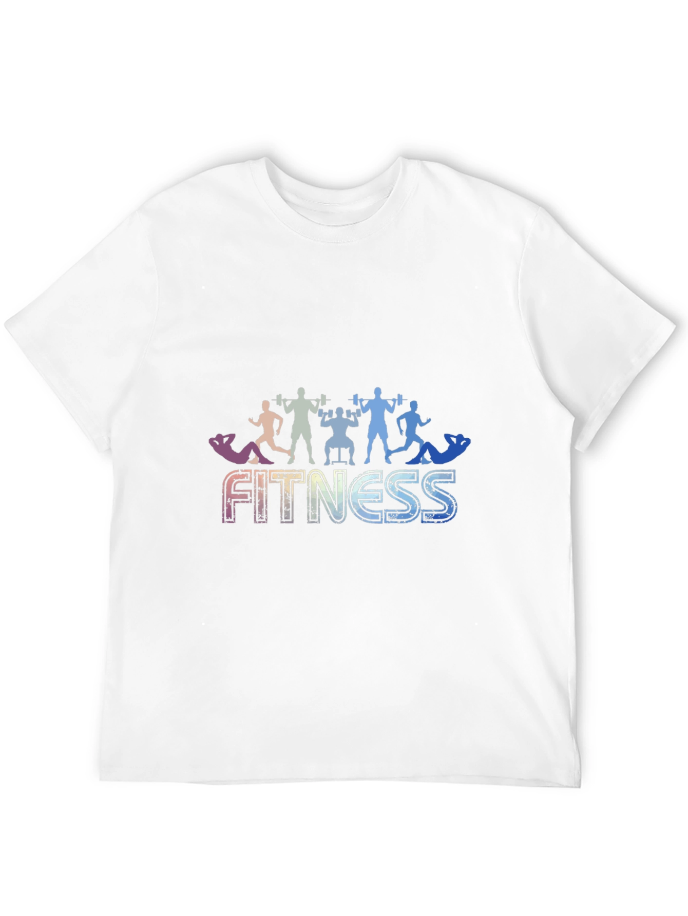 Fitness Graphic Black T-Shirt