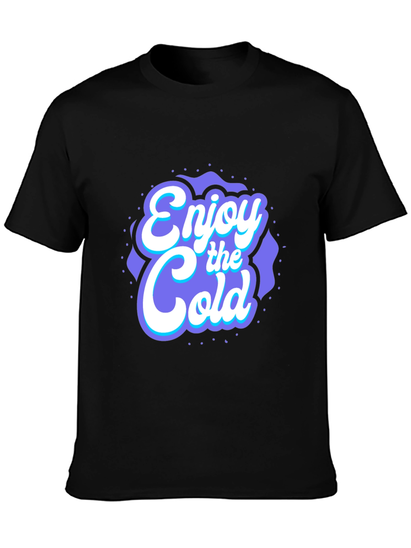 Enjoy the Cold Graphic Tee - Cool Style