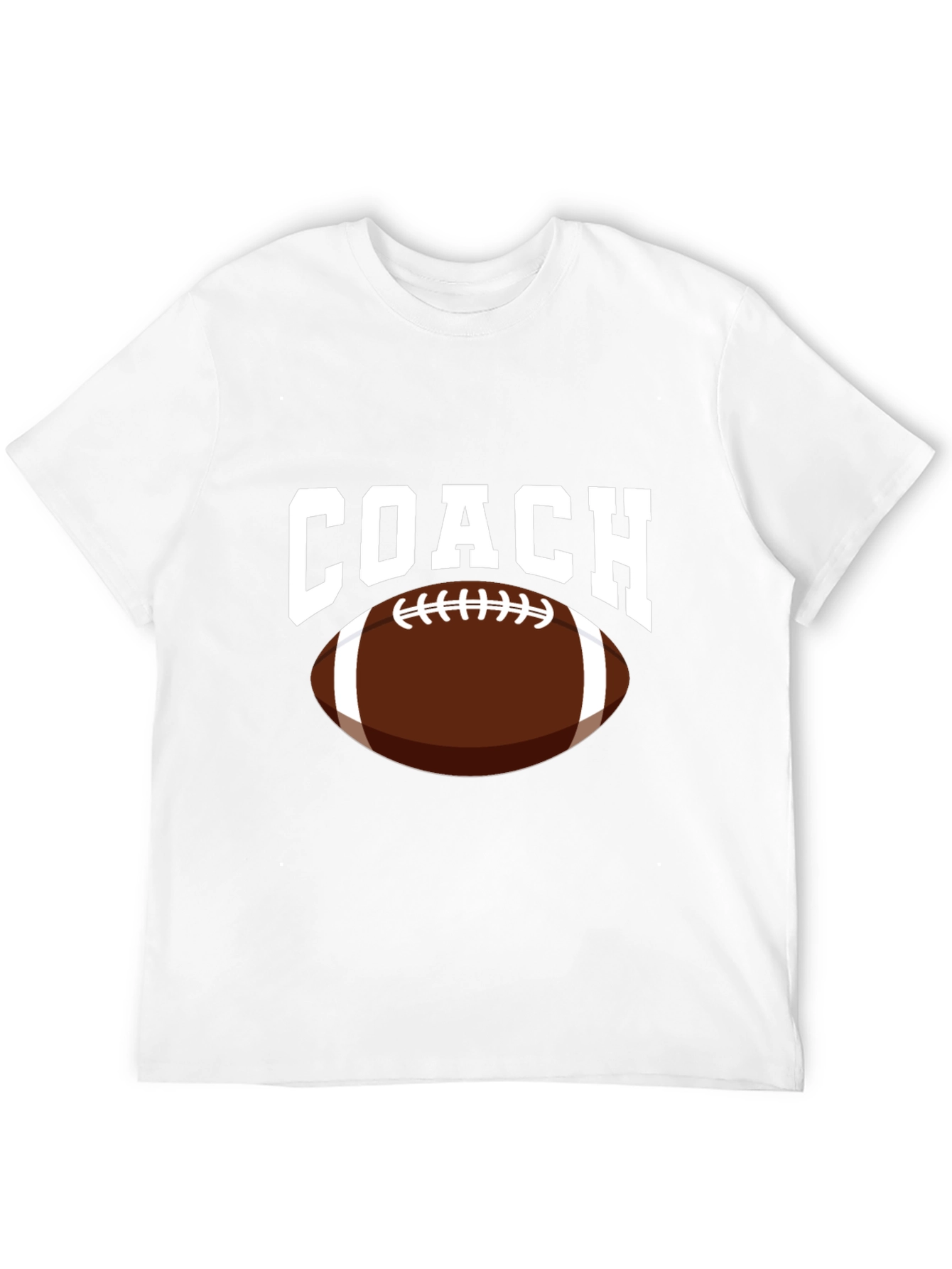 Coach Football Graphic T-Shirt