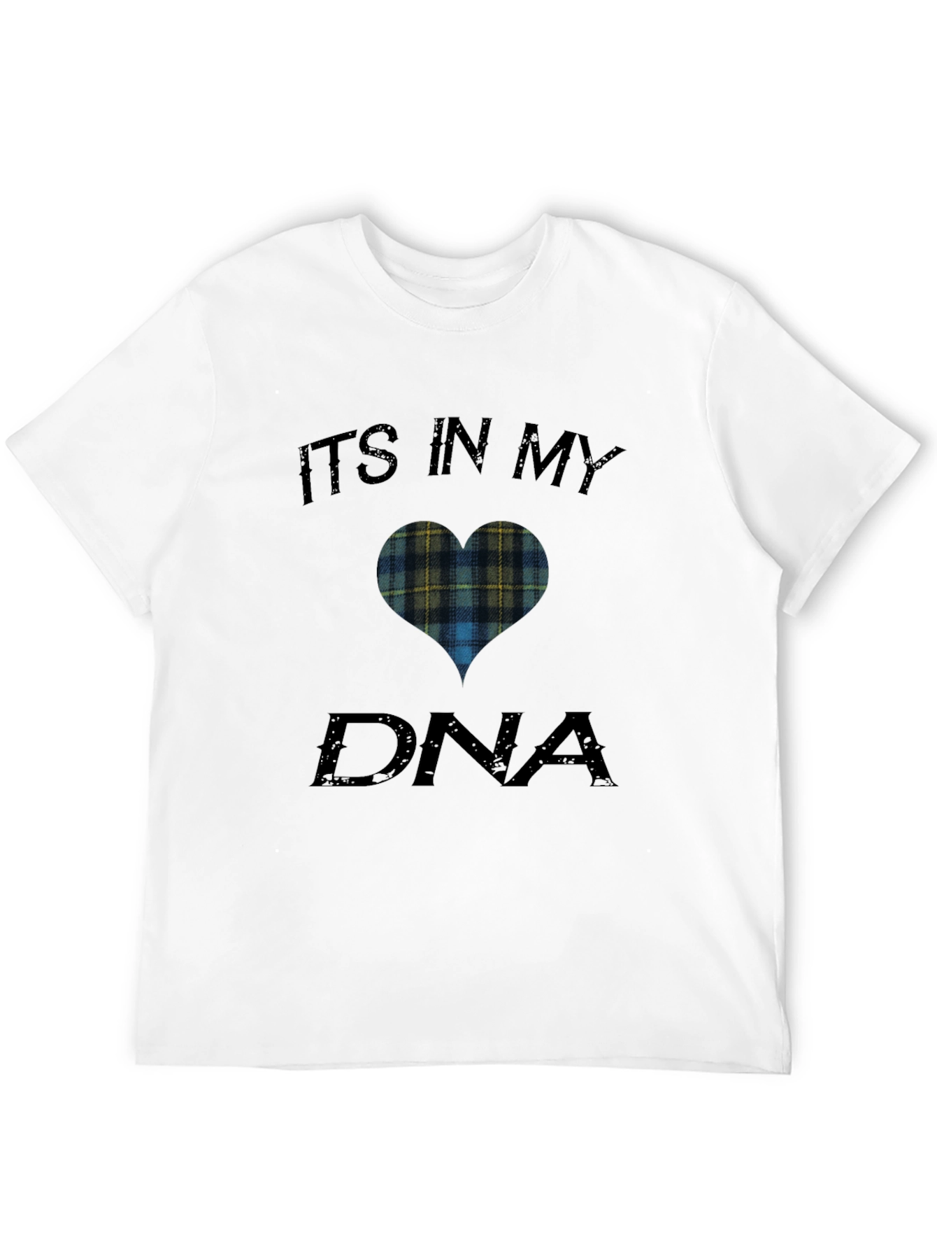Tartan Heart DNA T-Shirt