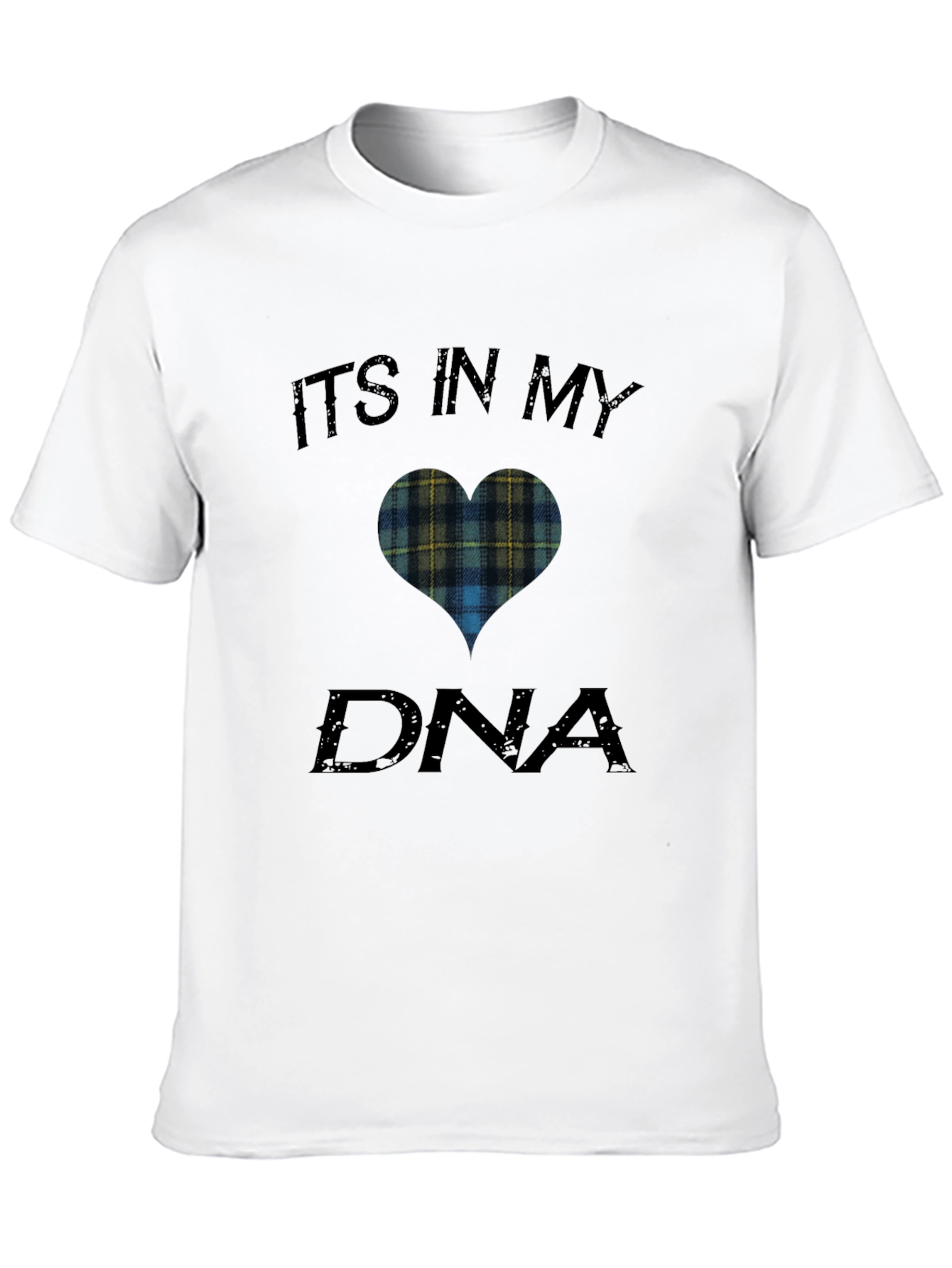 Tartan Heart DNA T-Shirt