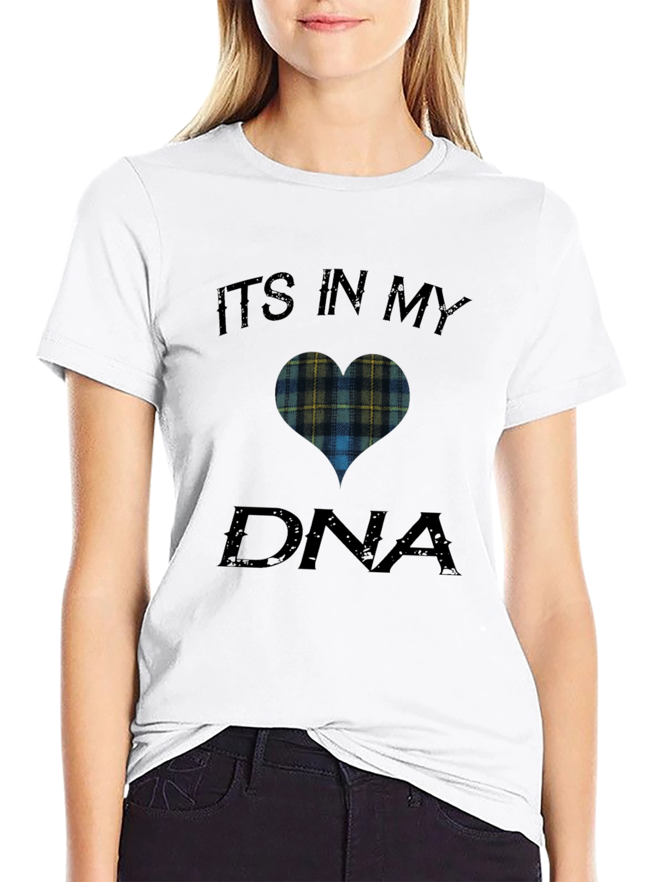 Tartan Heart DNA T-Shirt