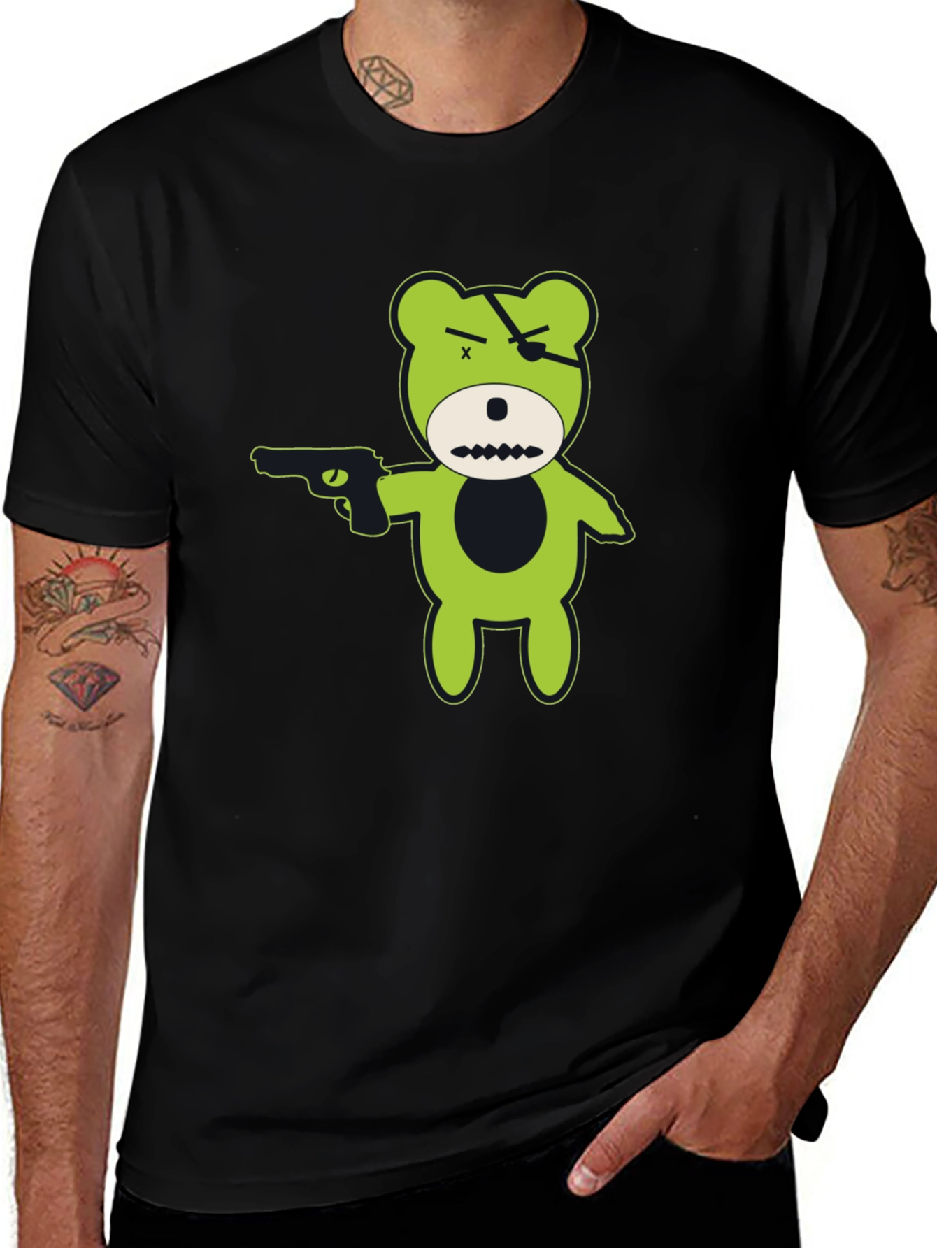 Gangster Bear T-Shirt