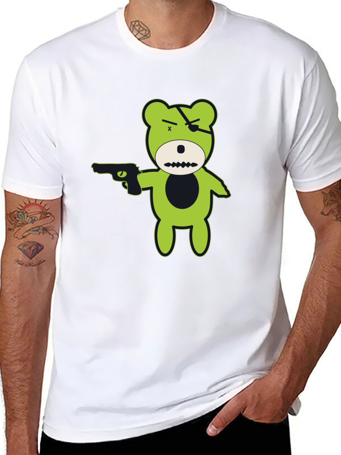 Gangster Bear T-Shirt