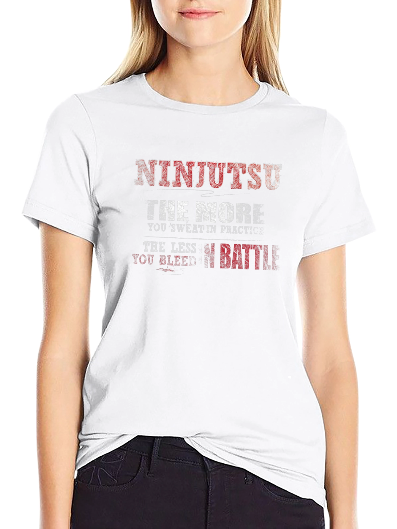 Ninjutsu The More You Sweat Graphic T-Shirt