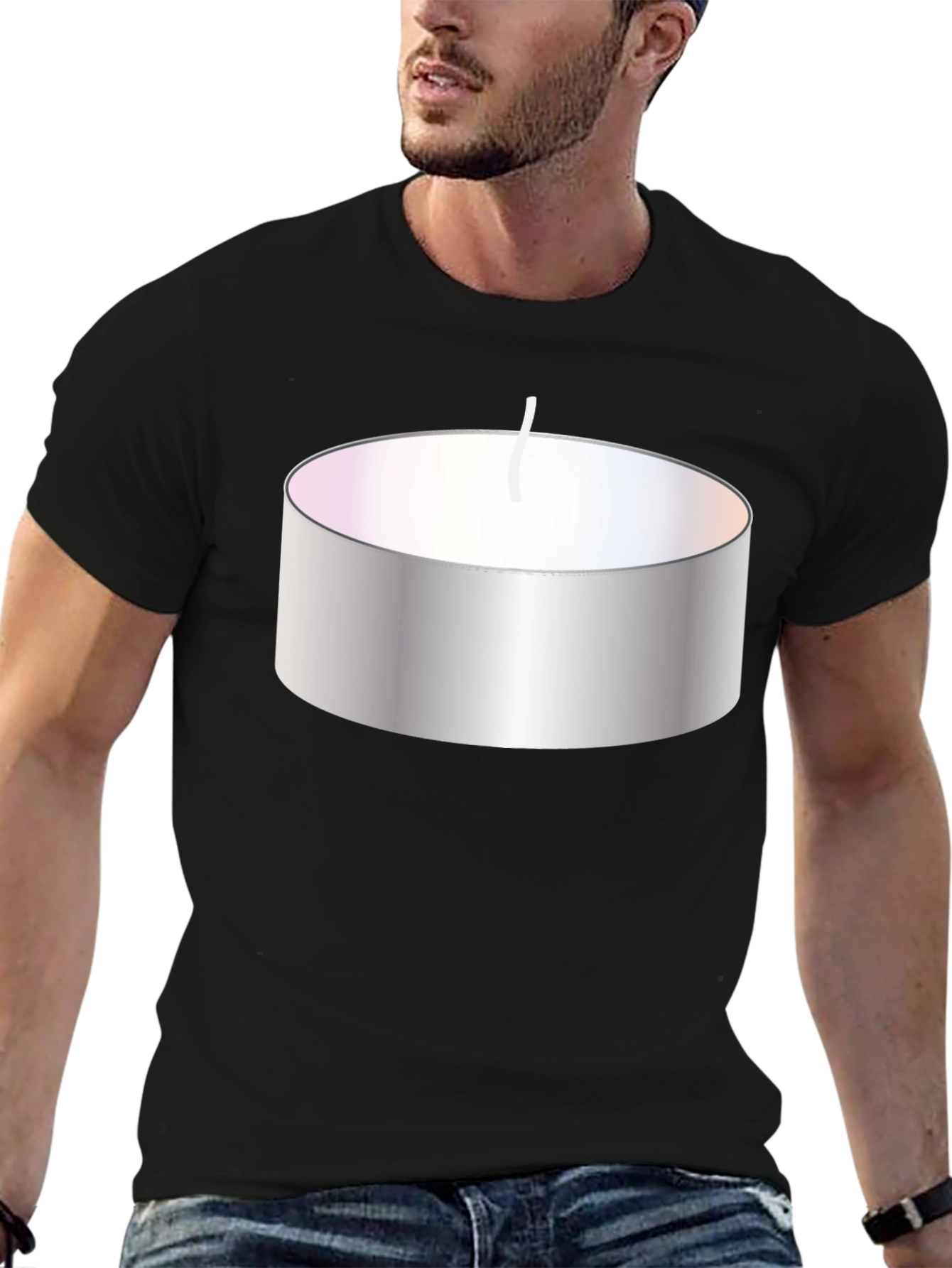 Tealight Candle Graphic T-Shirt