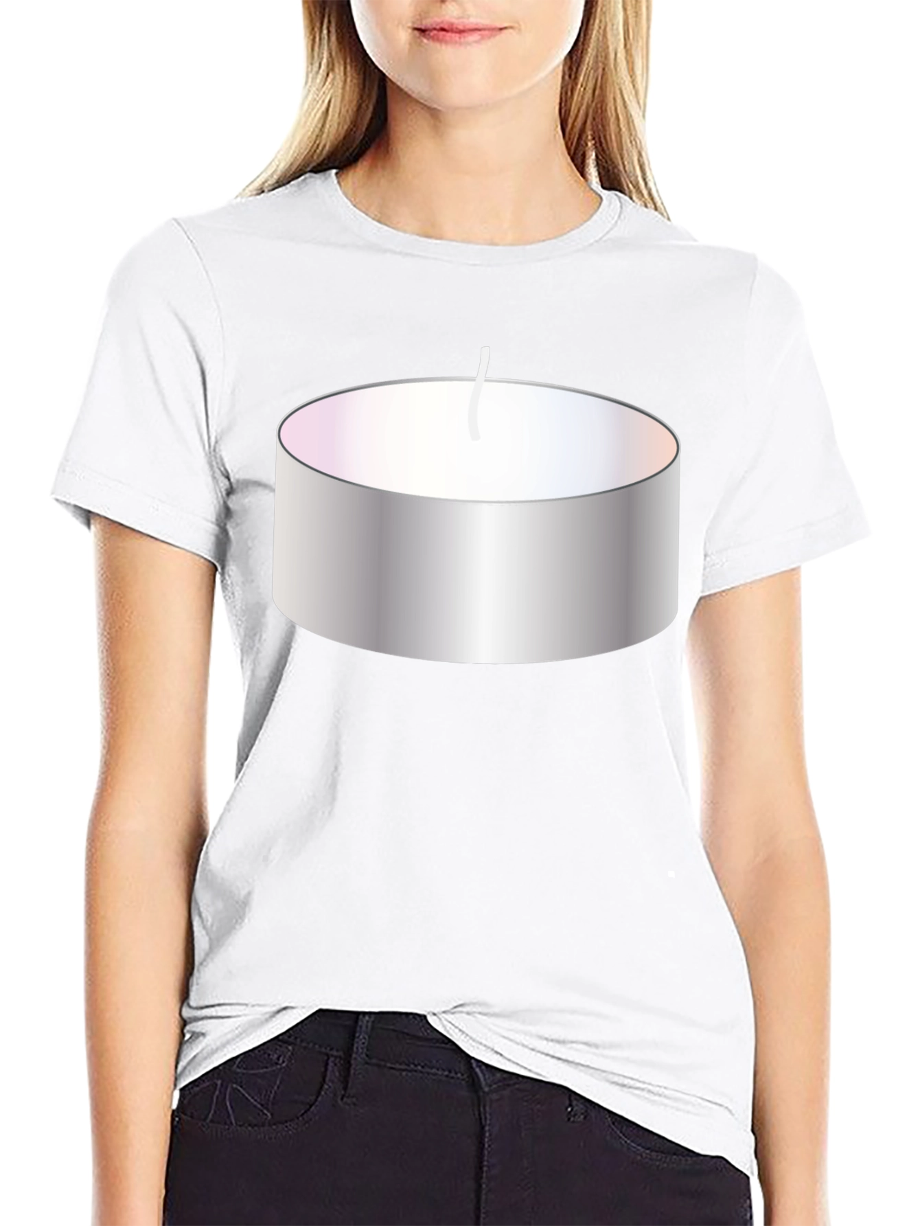 Tealight Candle Graphic T-Shirt