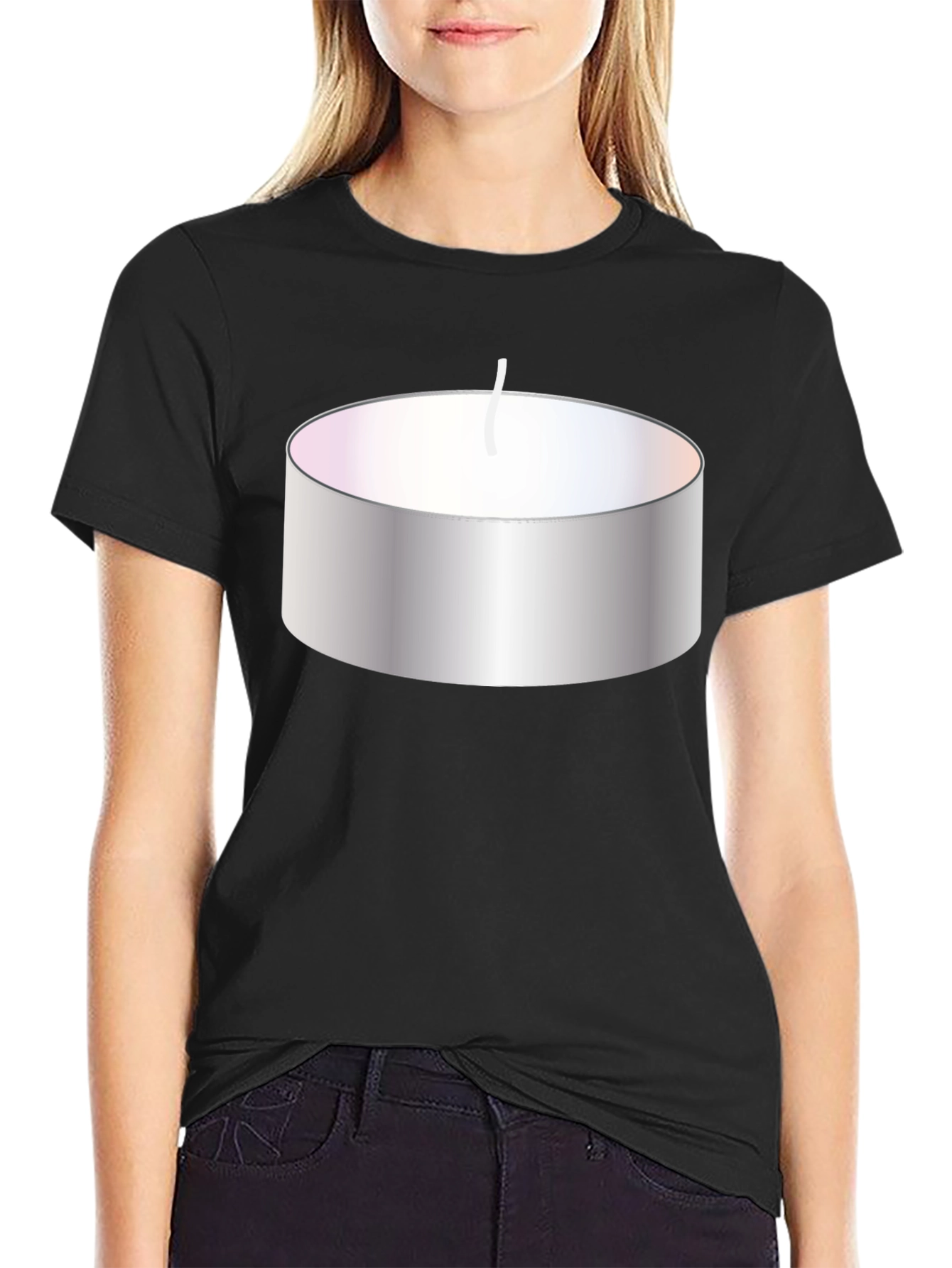 Tealight Candle Graphic T-Shirt