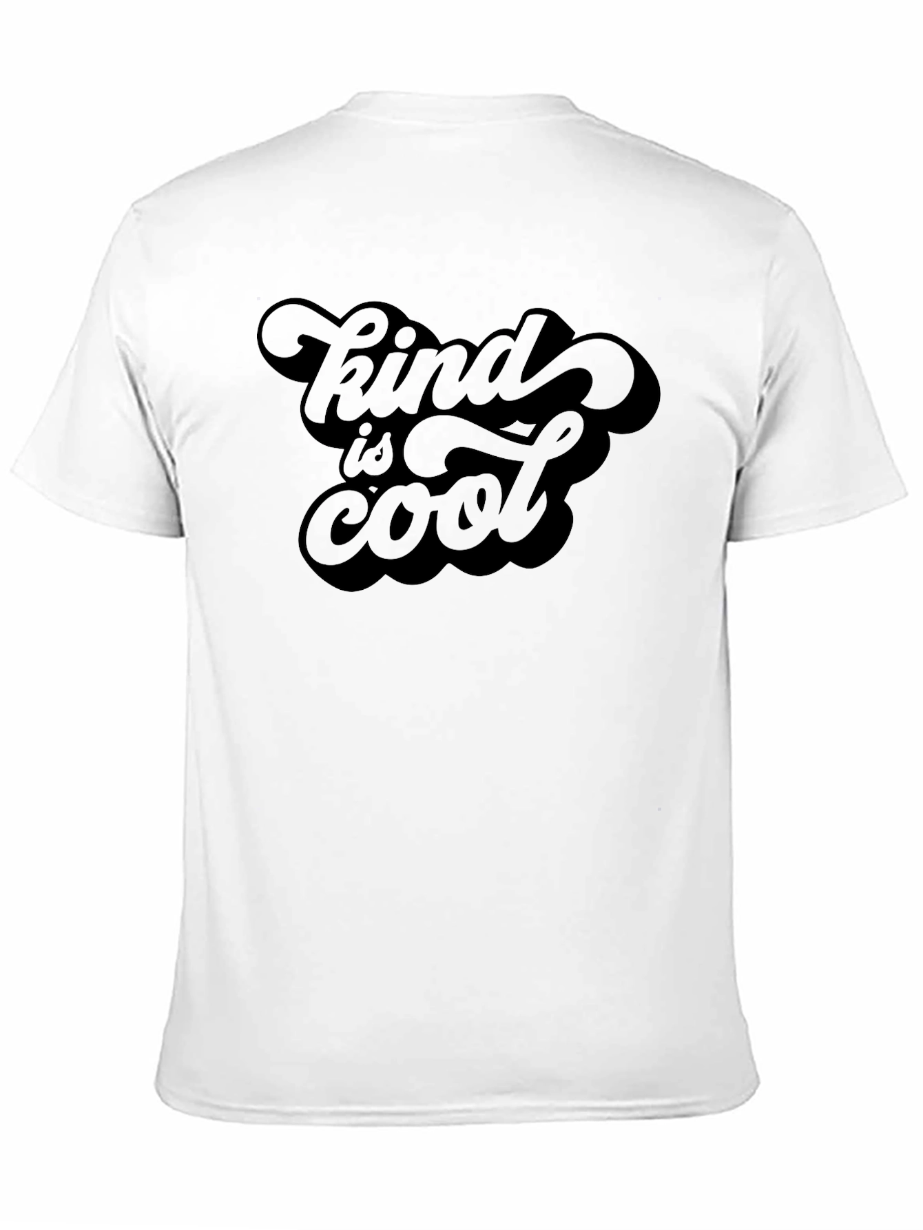 Kind Is Cool Graphic Tee - Mens Black T-Shirt