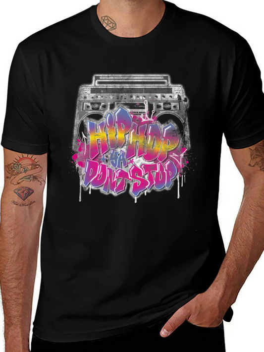 Hip Hop Dont Stop Graphic Tee