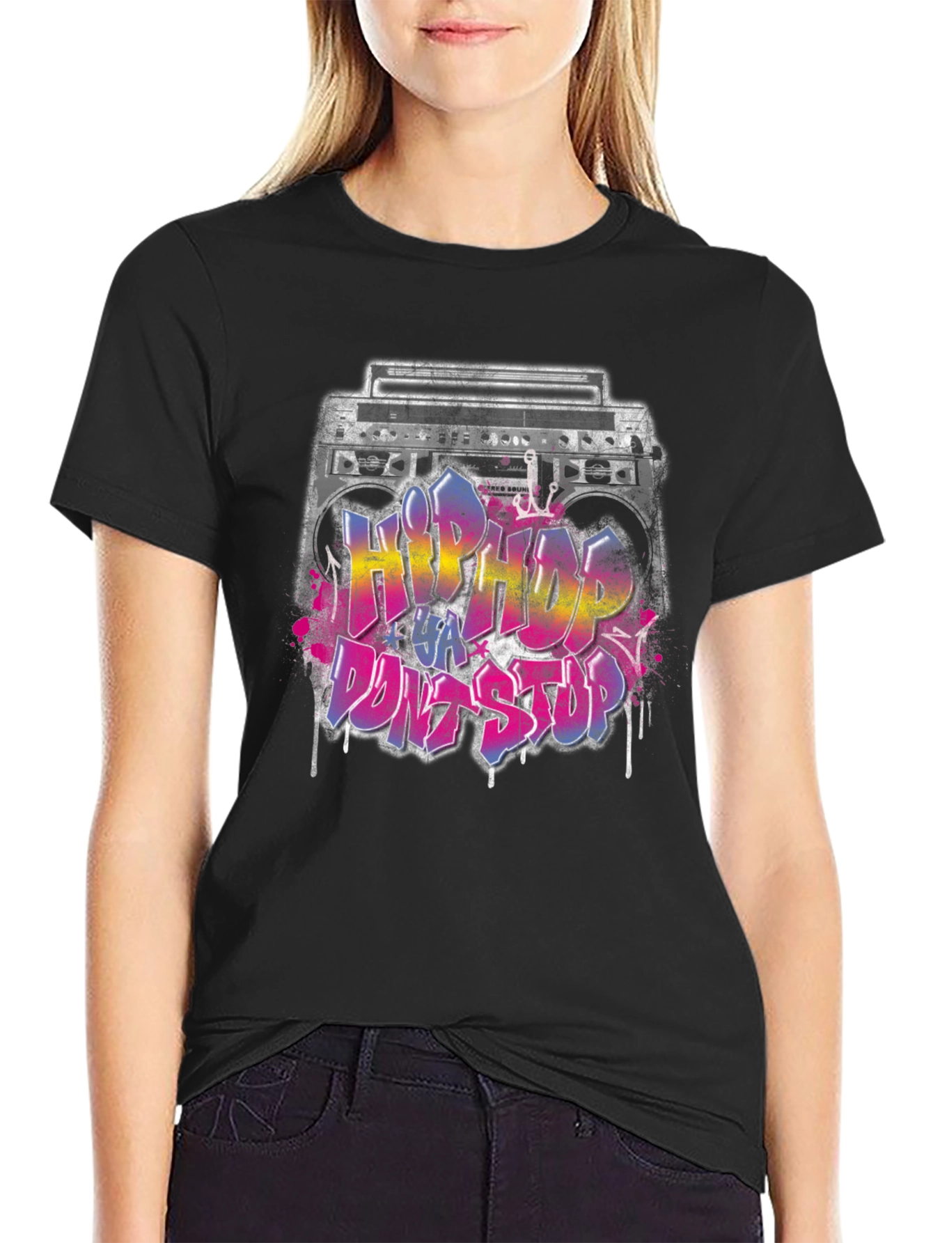 Hip Hop Dont Stop Graphic Tee