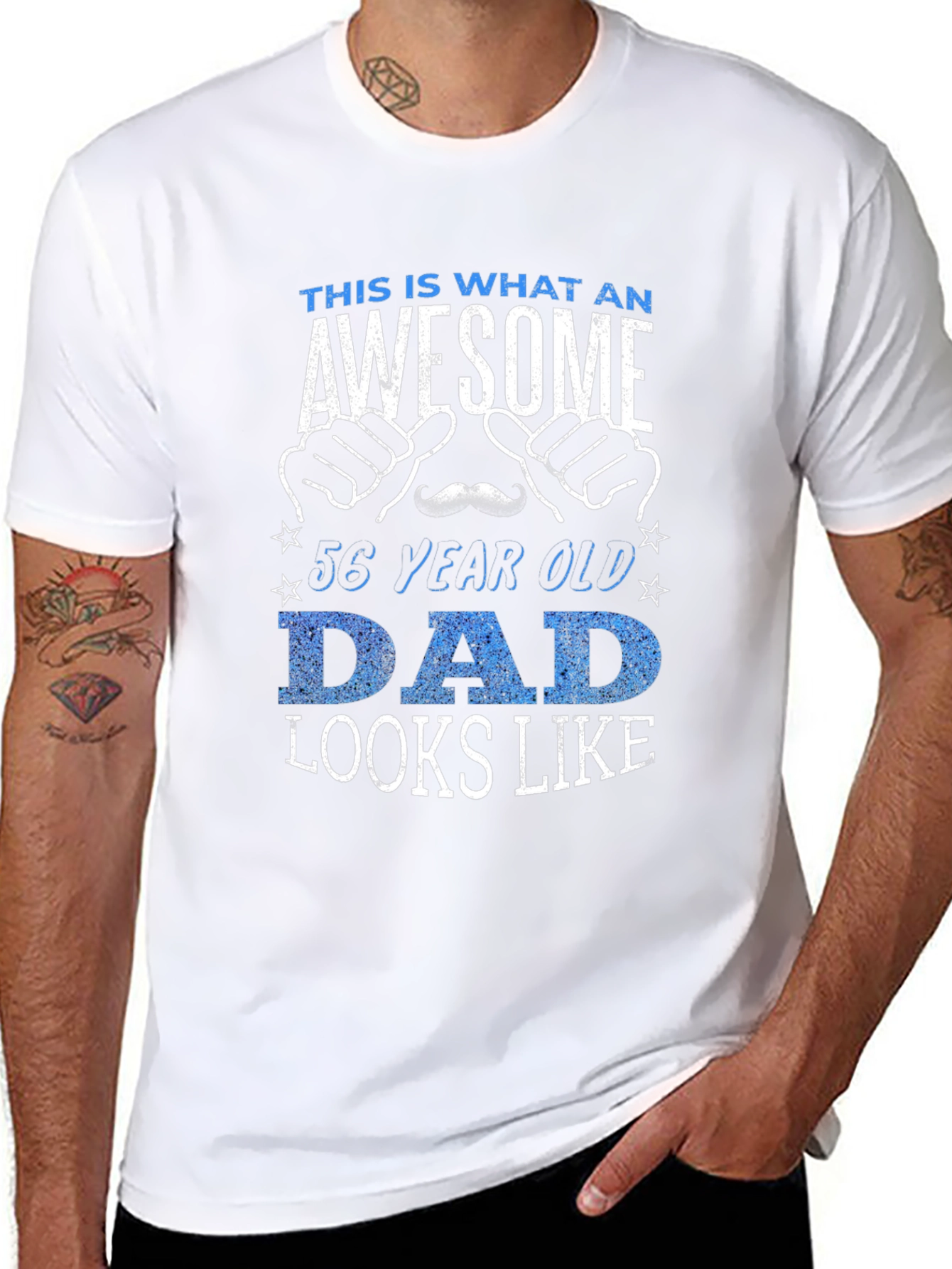 Awesome 58 Year Old Dad T-Shirt