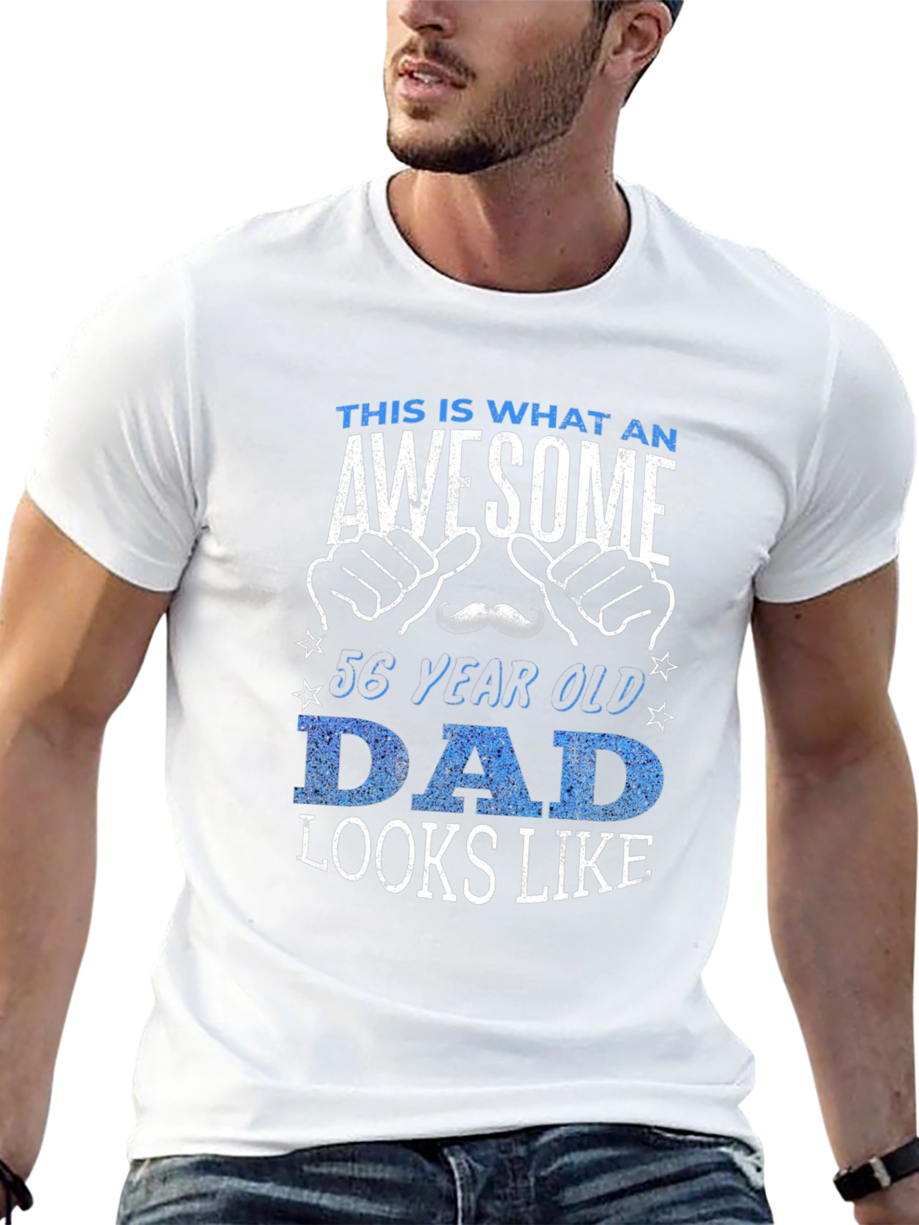 Awesome 58 Year Old Dad T-Shirt