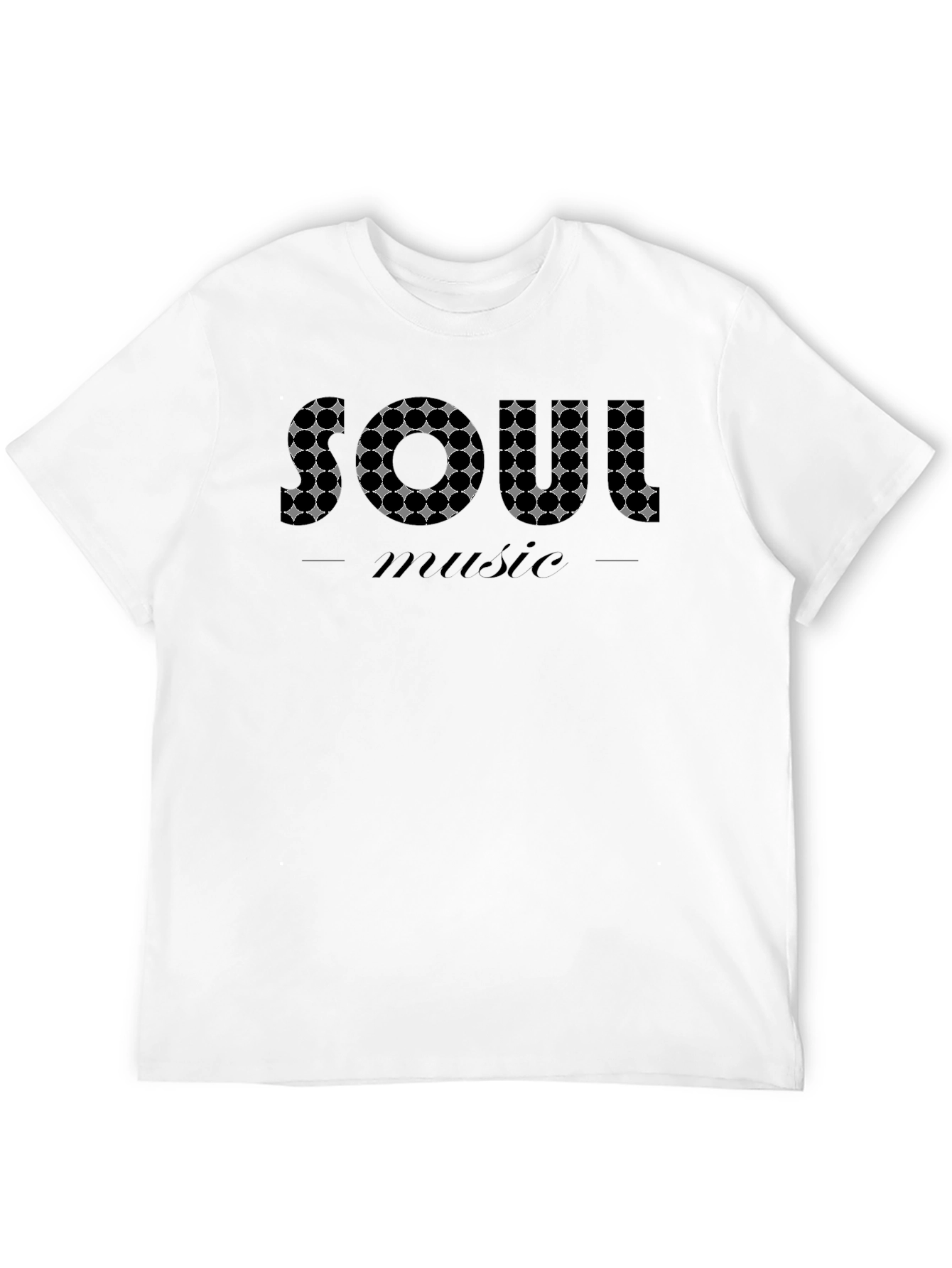 Soul Music Graphic Black T-Shirt
