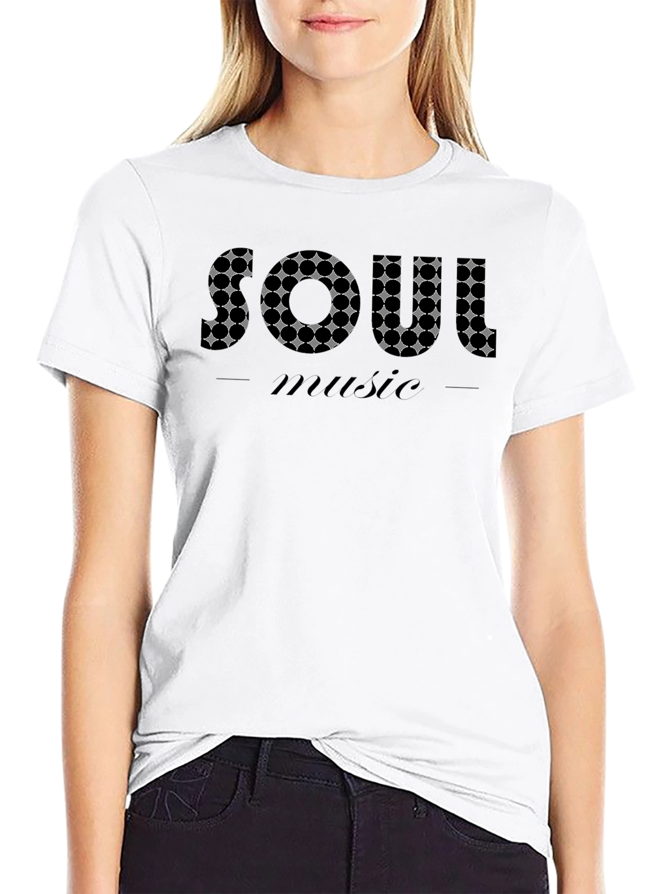 Soul Music Graphic Black T-Shirt